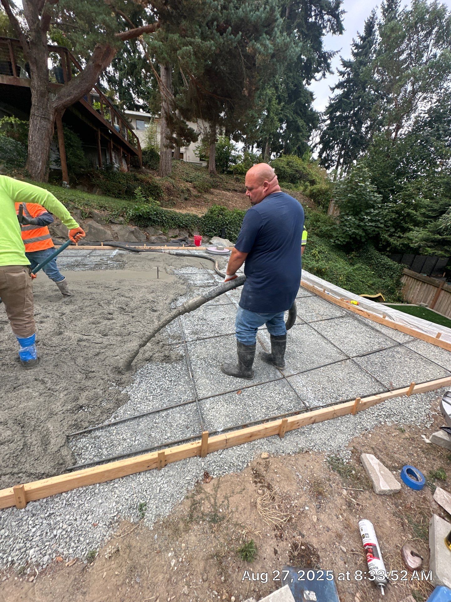Backyard Concrete Patch Repair | Seattle  by Jireh Asphalt & Concrete Inc 