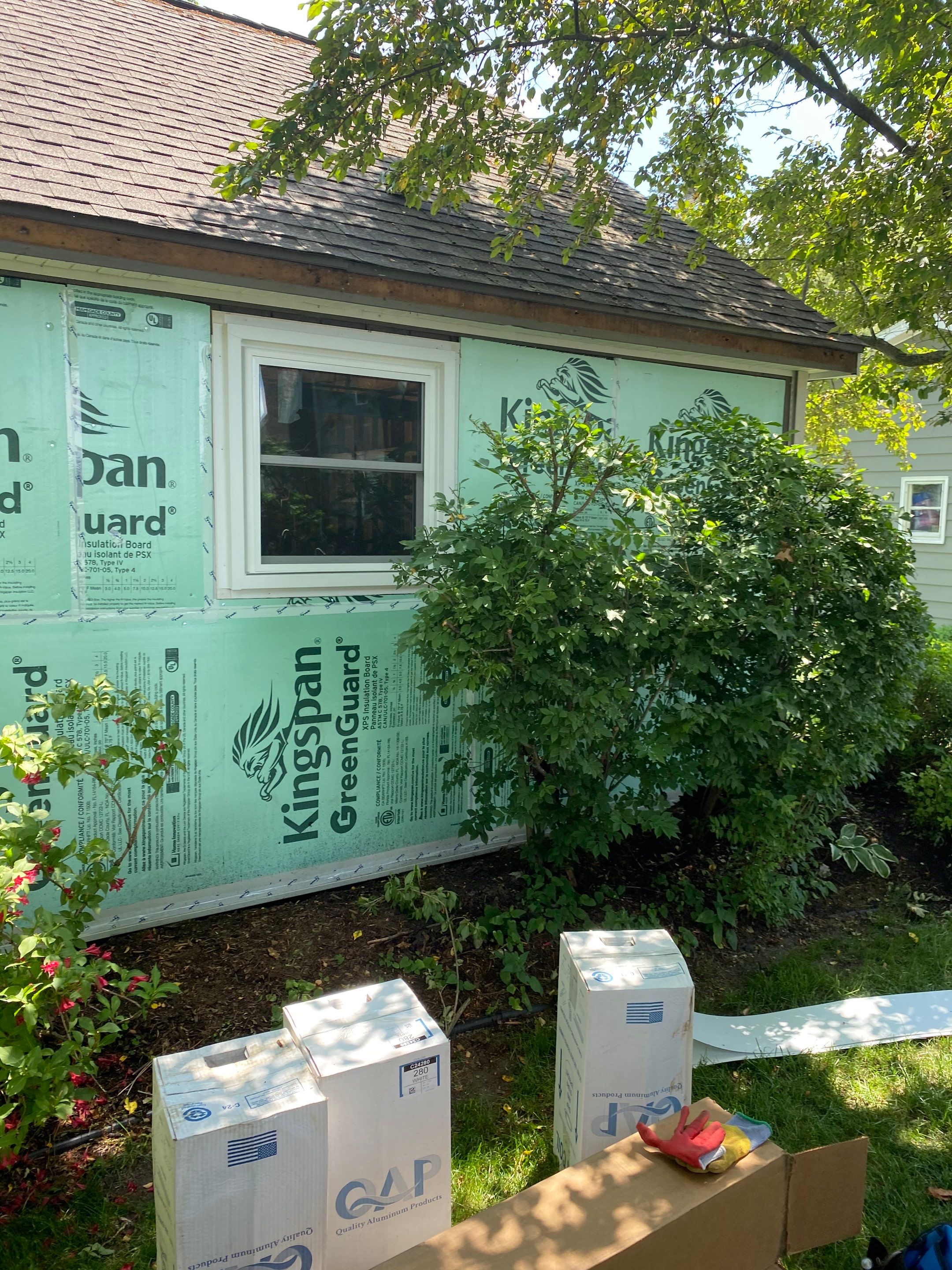 Siding Replacement using CertainTeed Board & Batten by 180 Contractors