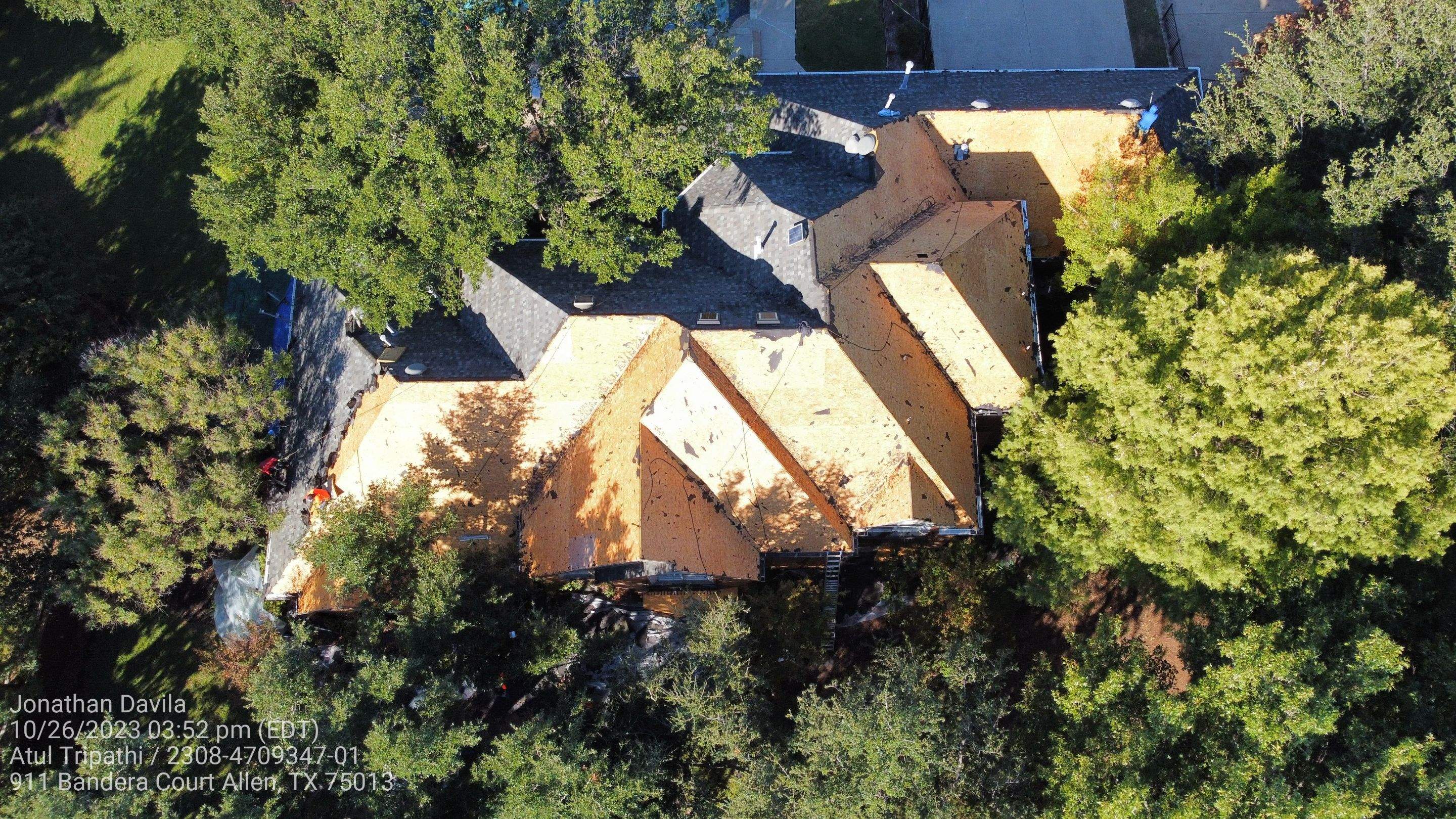 Project in Allen by Zeus Exteriors