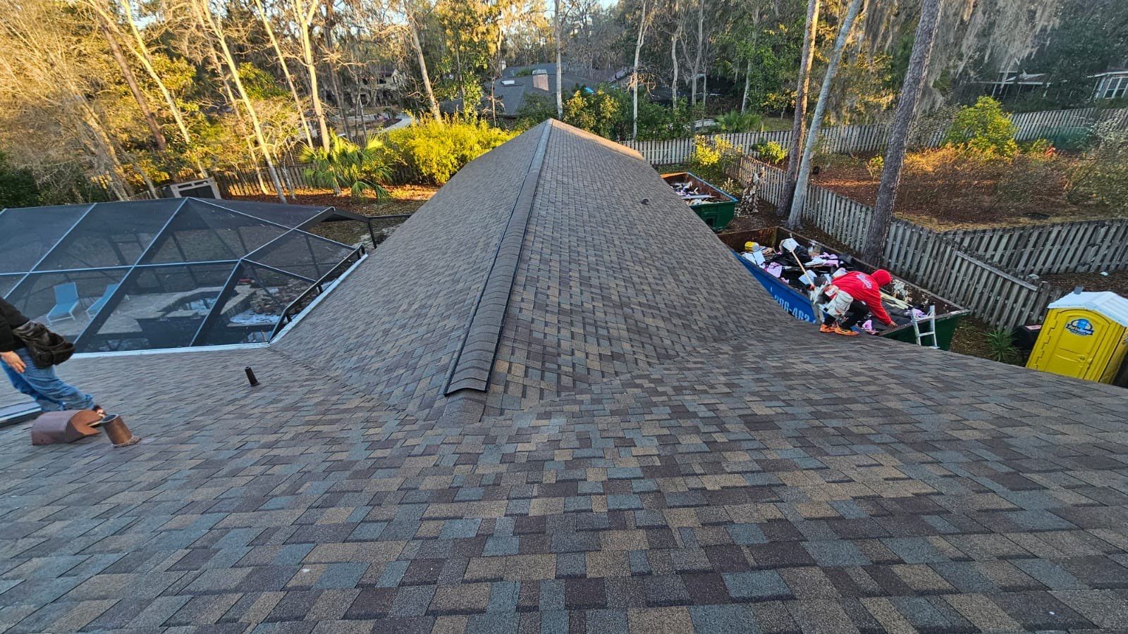 Reroof plus new addition in Gainesville, FL by Brehm Roofing
