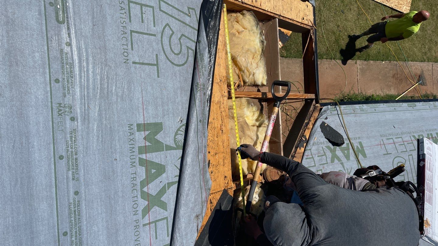 Residential Roofing Installation using GAF Natural Shadow  by A & H Roofing and Contracting