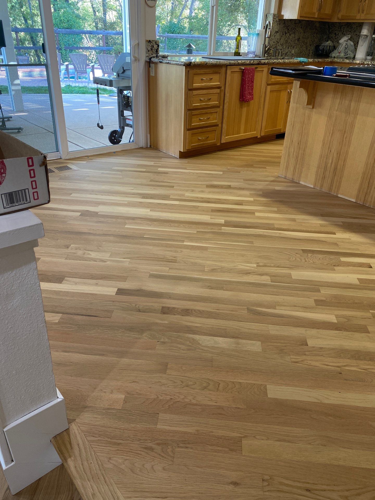 White Oak Installation and Refinish by Footprints Floors South Sacramento