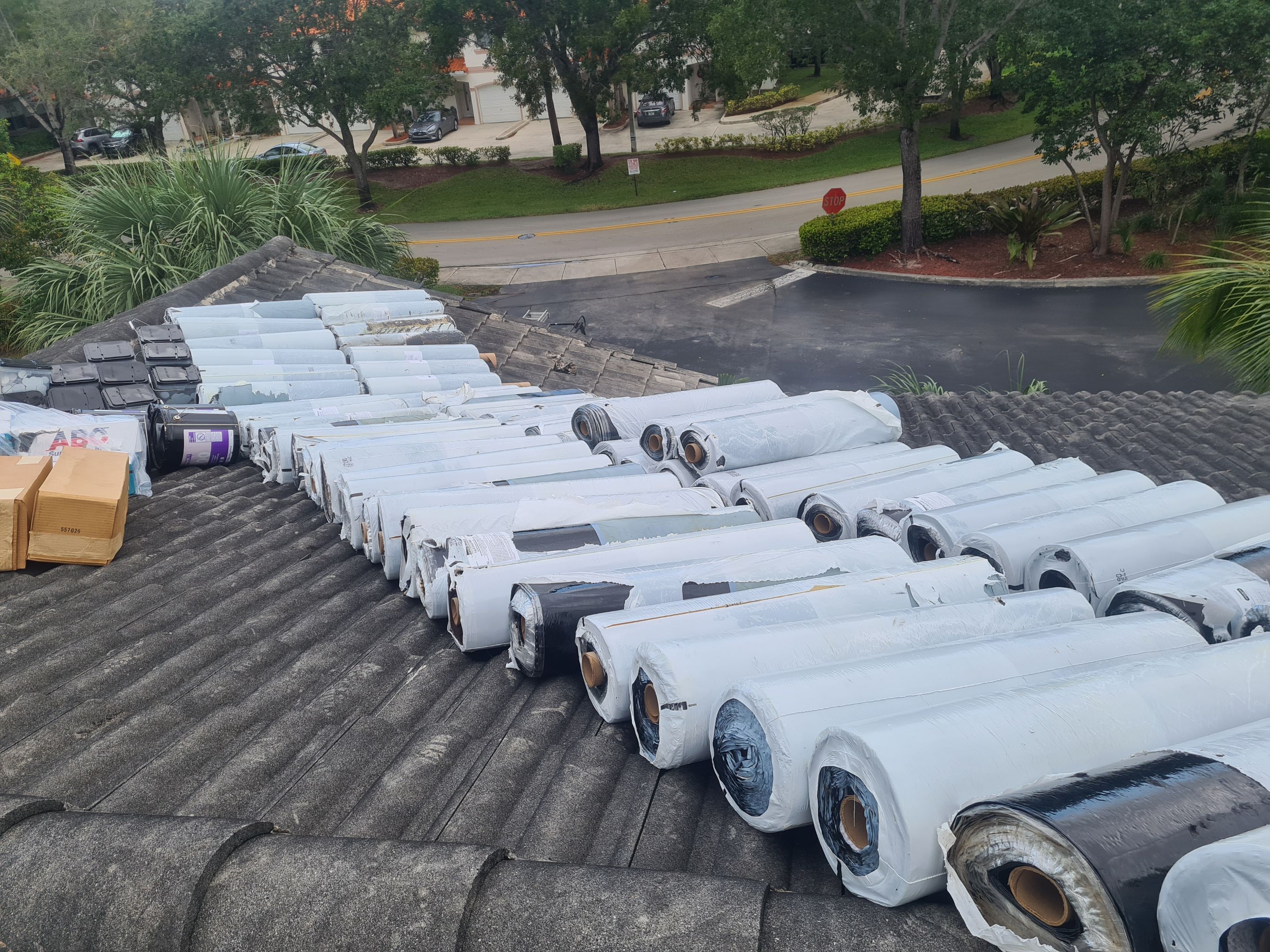 Residential Roofing Installation using Eagle Roofing Tile by BLUES BROTHERS ROOFING