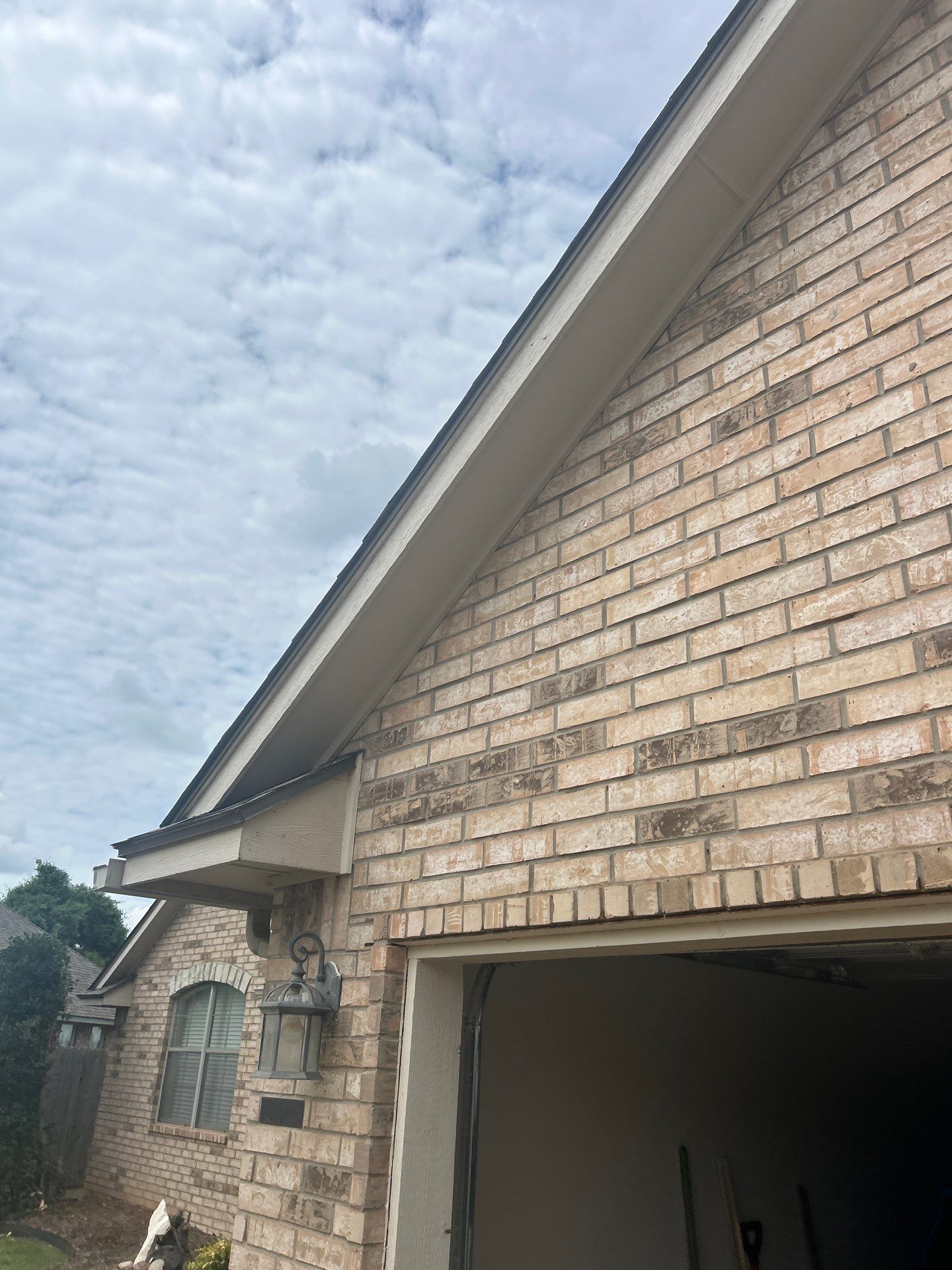 Soffit Replacement and Exterior Painting in Edmond, OK by McCann's Roofing and Construction