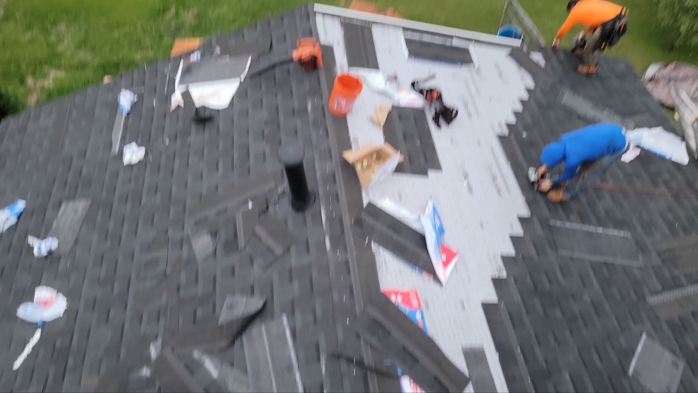 Roof and Solar Installation using GAF Timberline Solar HDZ by ExteriorPros