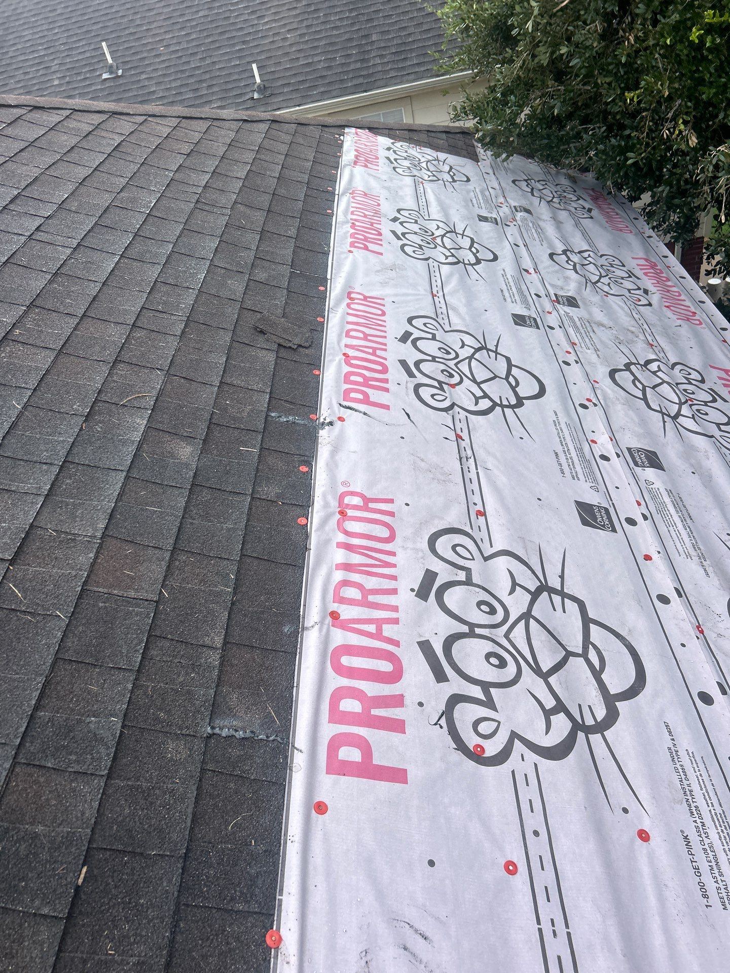 Residential Roofing Repair using Owen's Corning Duration (Lifetime) Shingles by Roof Repair Company