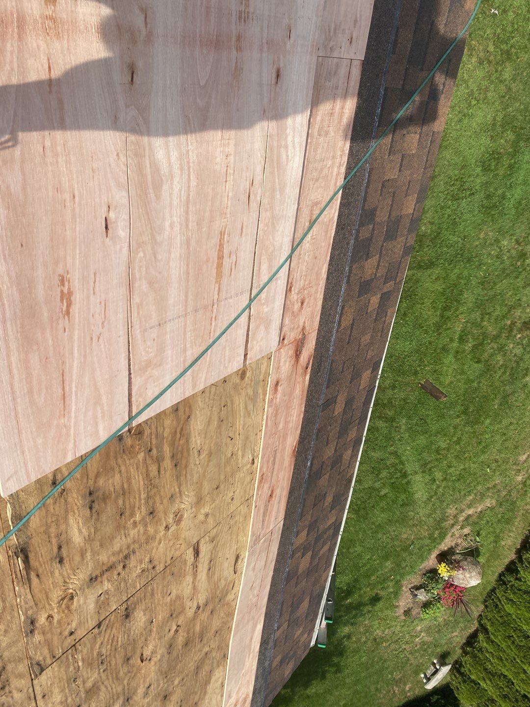 Residential Roofing Installation using Owens Corning Duration Brownwood by A Plus Exterior