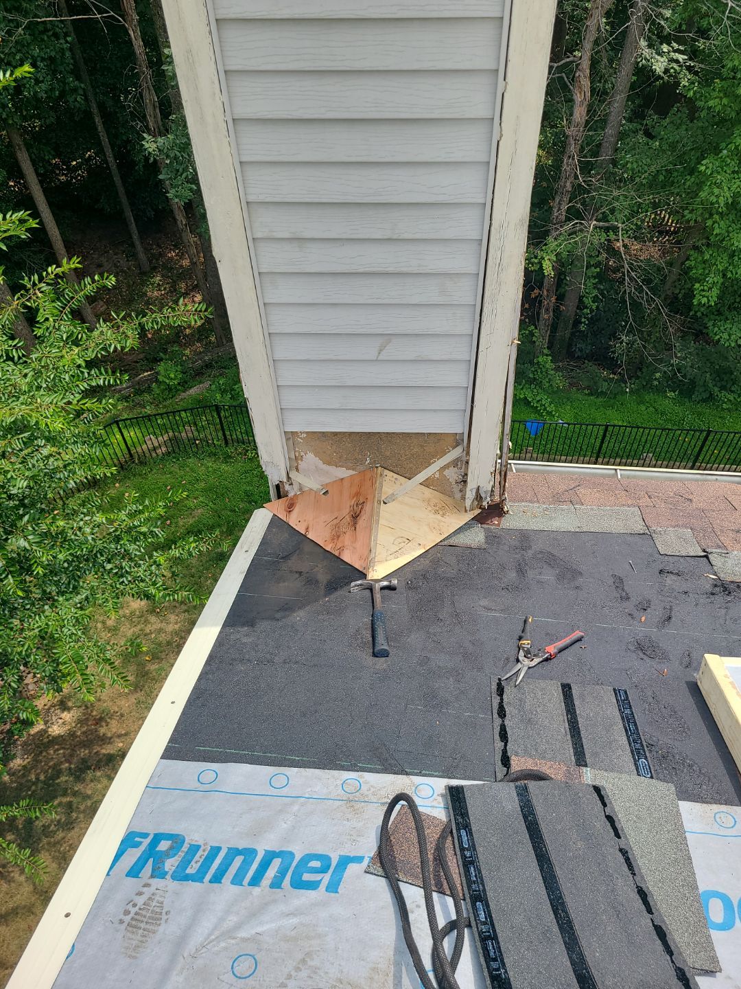 Montclair: Roof Installation with CertainTeed Landmark Designer Shingles in Burnt Sienna by RM Banning, Inc.