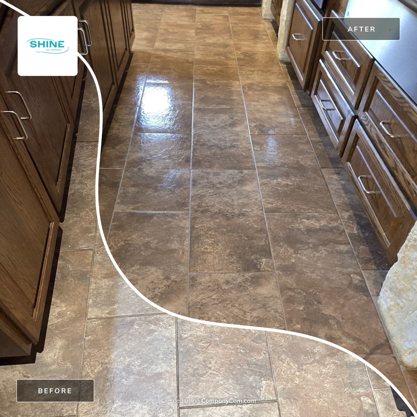 Project in Boerne by SHINE Tile and Grout Cleaning