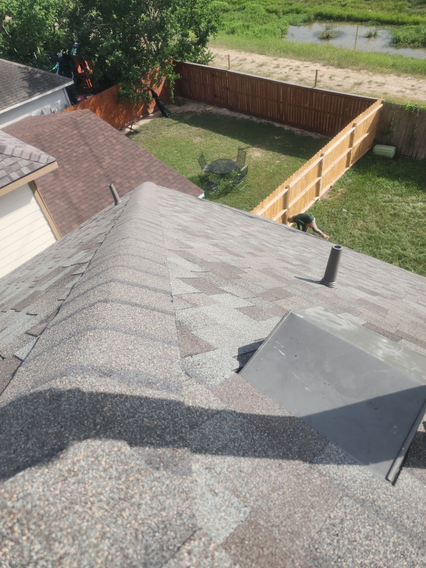 Residential Roofing Installation using Owen's Corning Duration (Lifetime) Shingles by Roof Repair Company