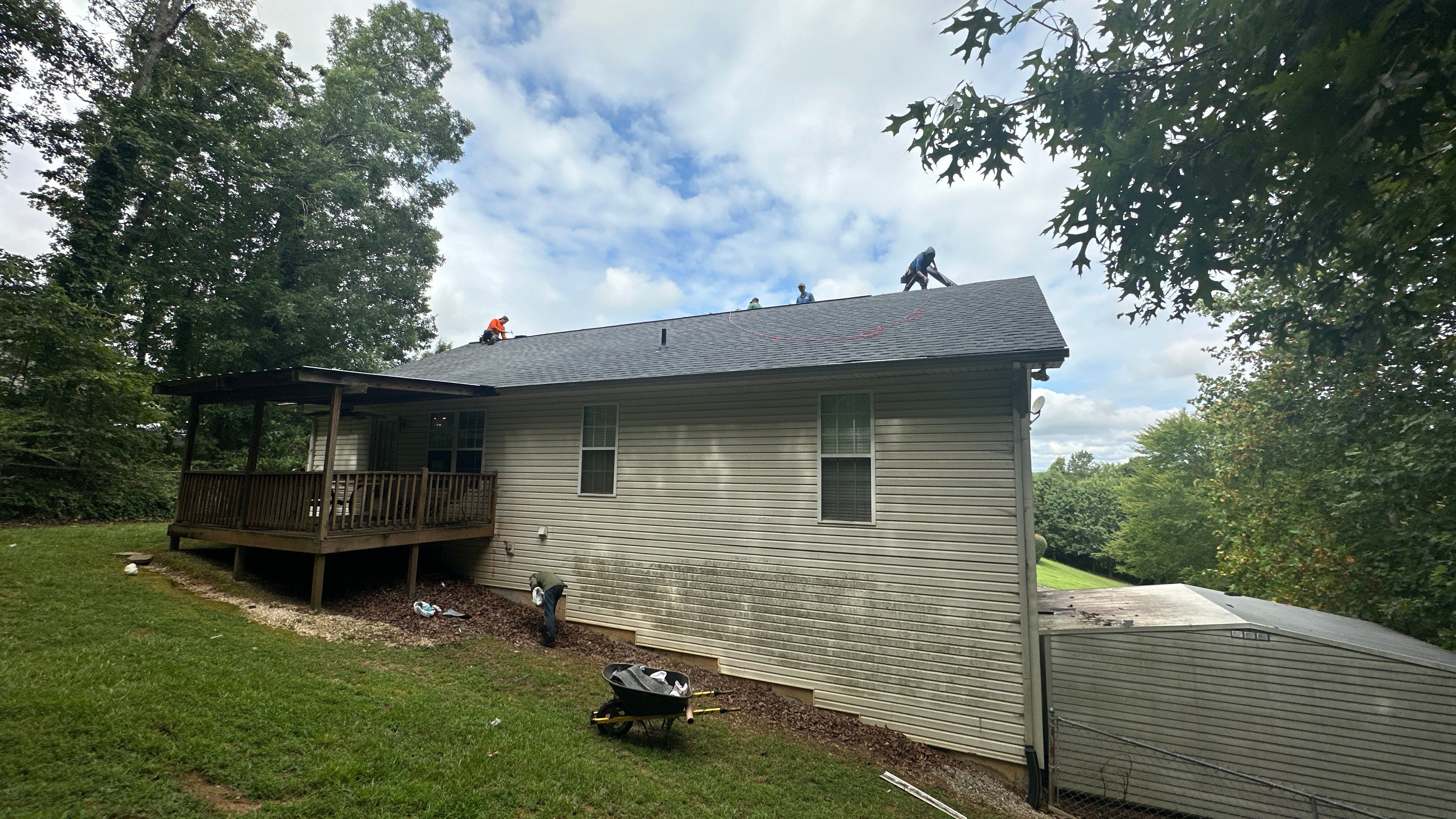Project in Tunnel Hill by Aultman Roofing