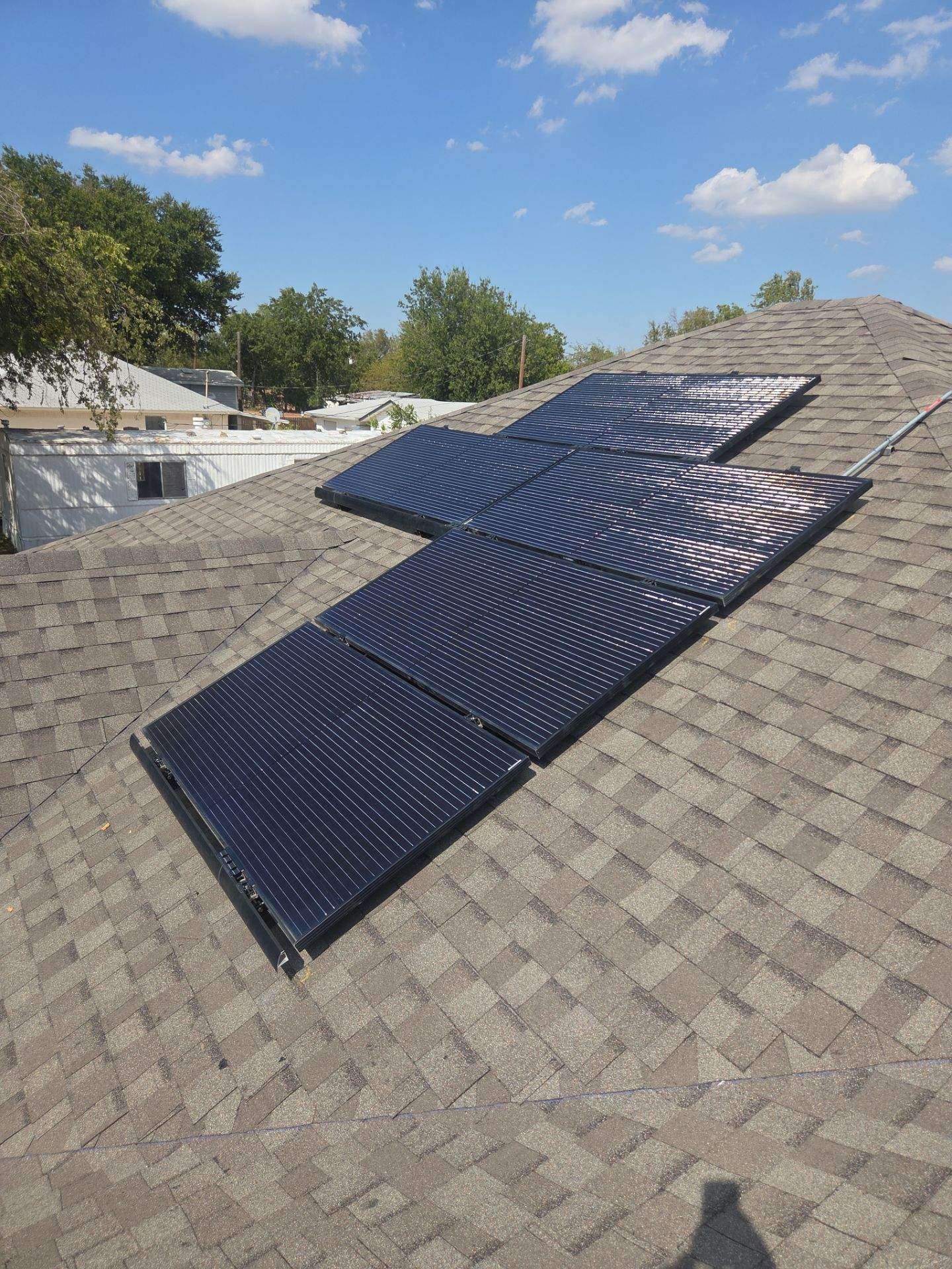 Fort Worth Full Roof Replacement and Solar Panel Reset by Armor Roofing | Exteriors