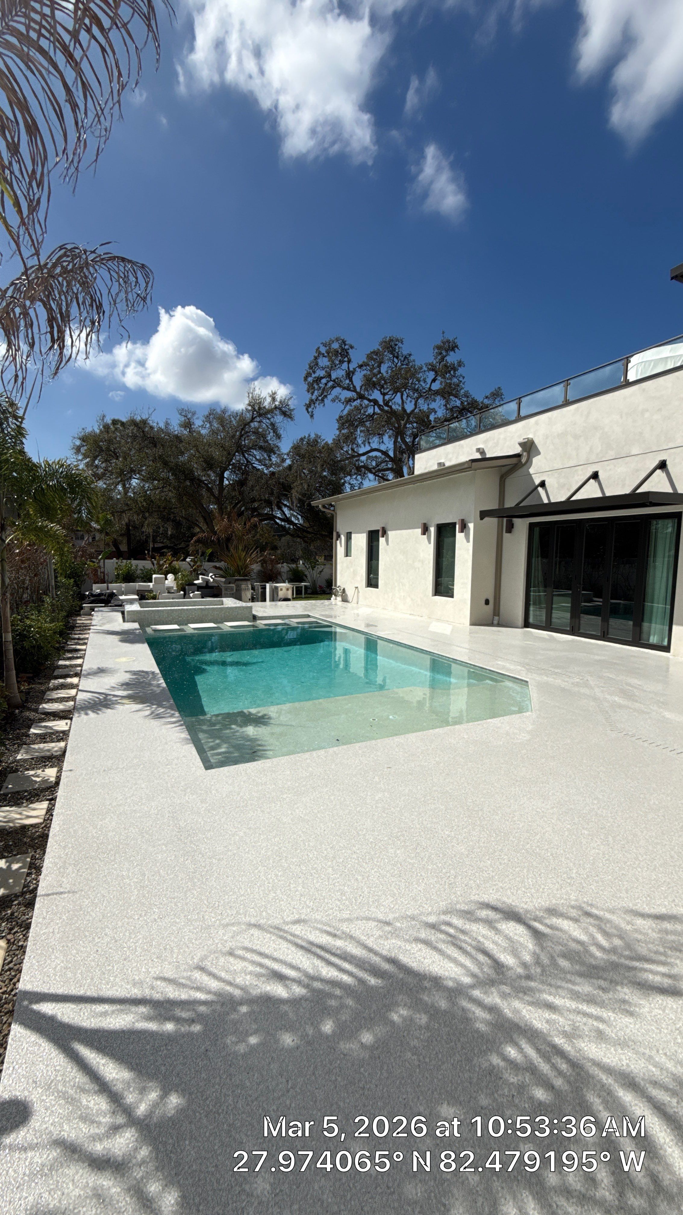 Luxury Pool Deck Coating - Simiron Certified by Performance Floors & Coating