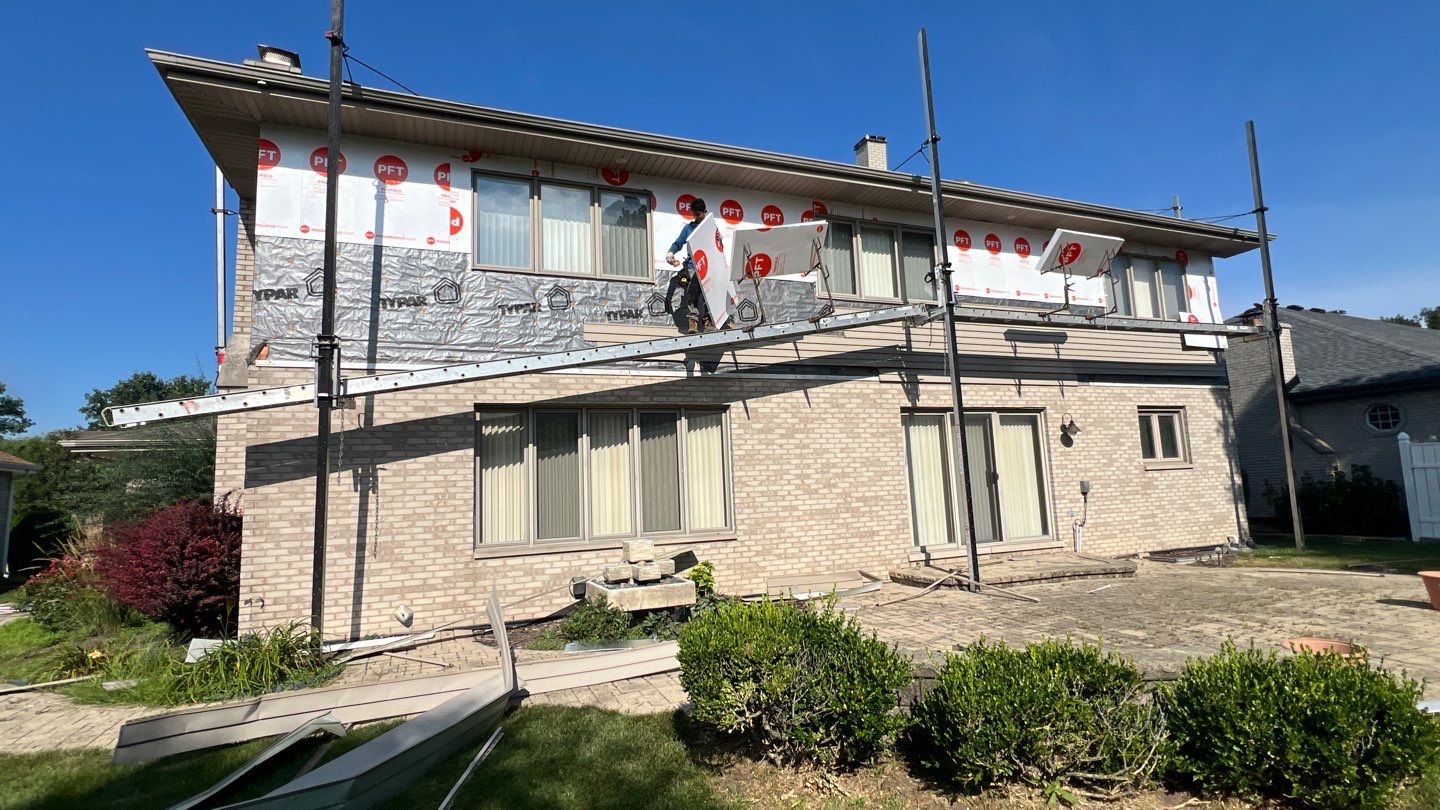 Siding replacement by Optimal Home Improvement 
