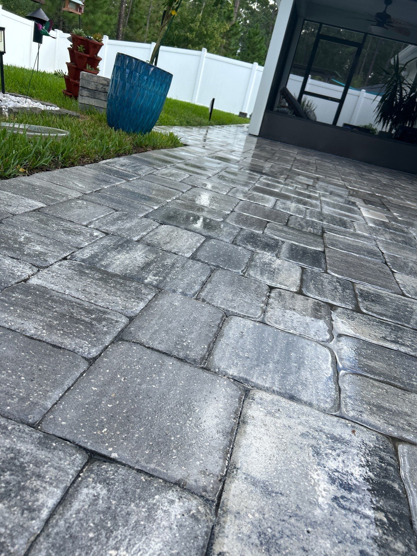 Pavers using Concrete Sealant by DuraSeal