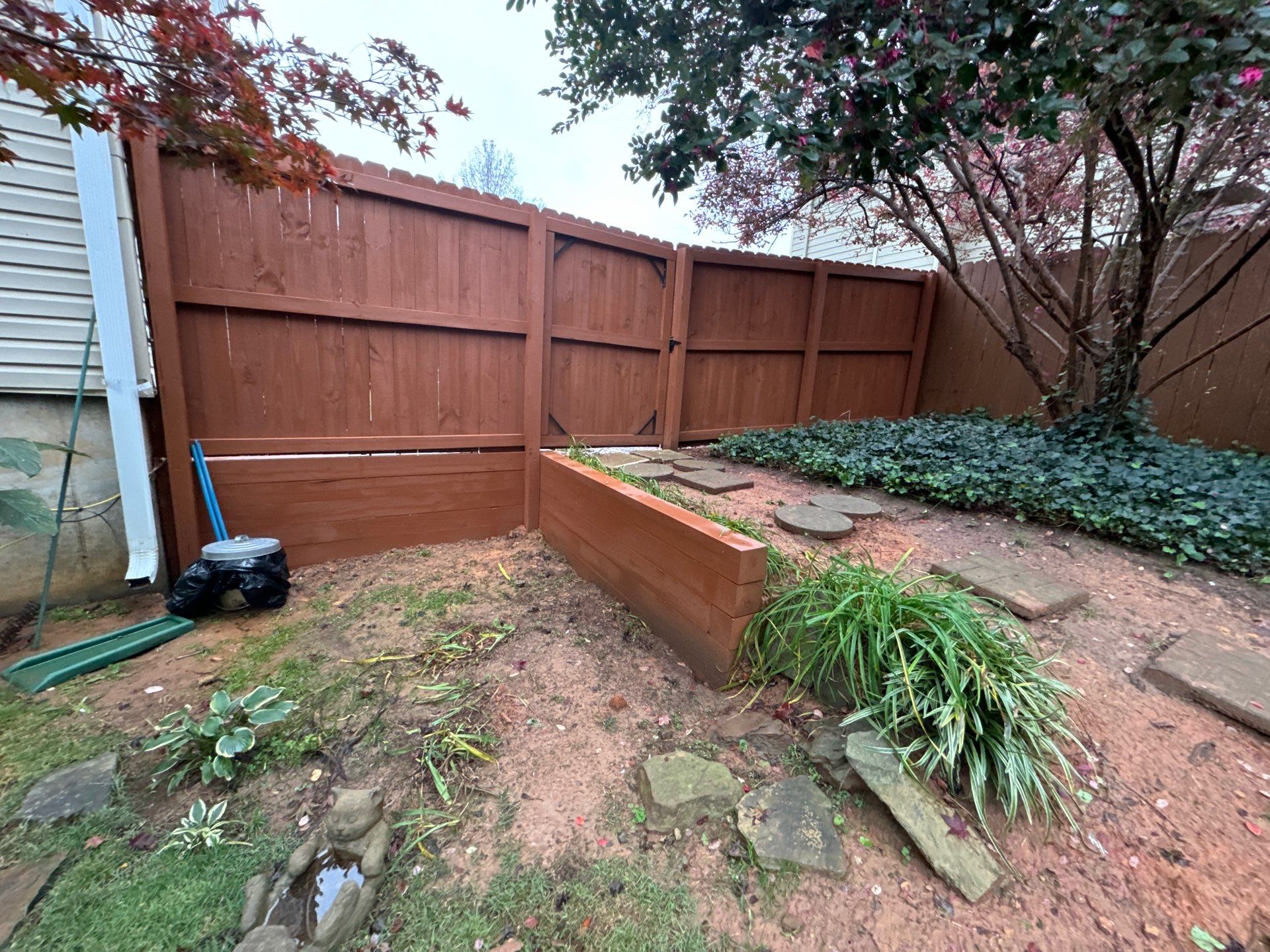 Custom Deck Construction and Privacy Fence Installation in Powder Springs by Swift Home Renovations