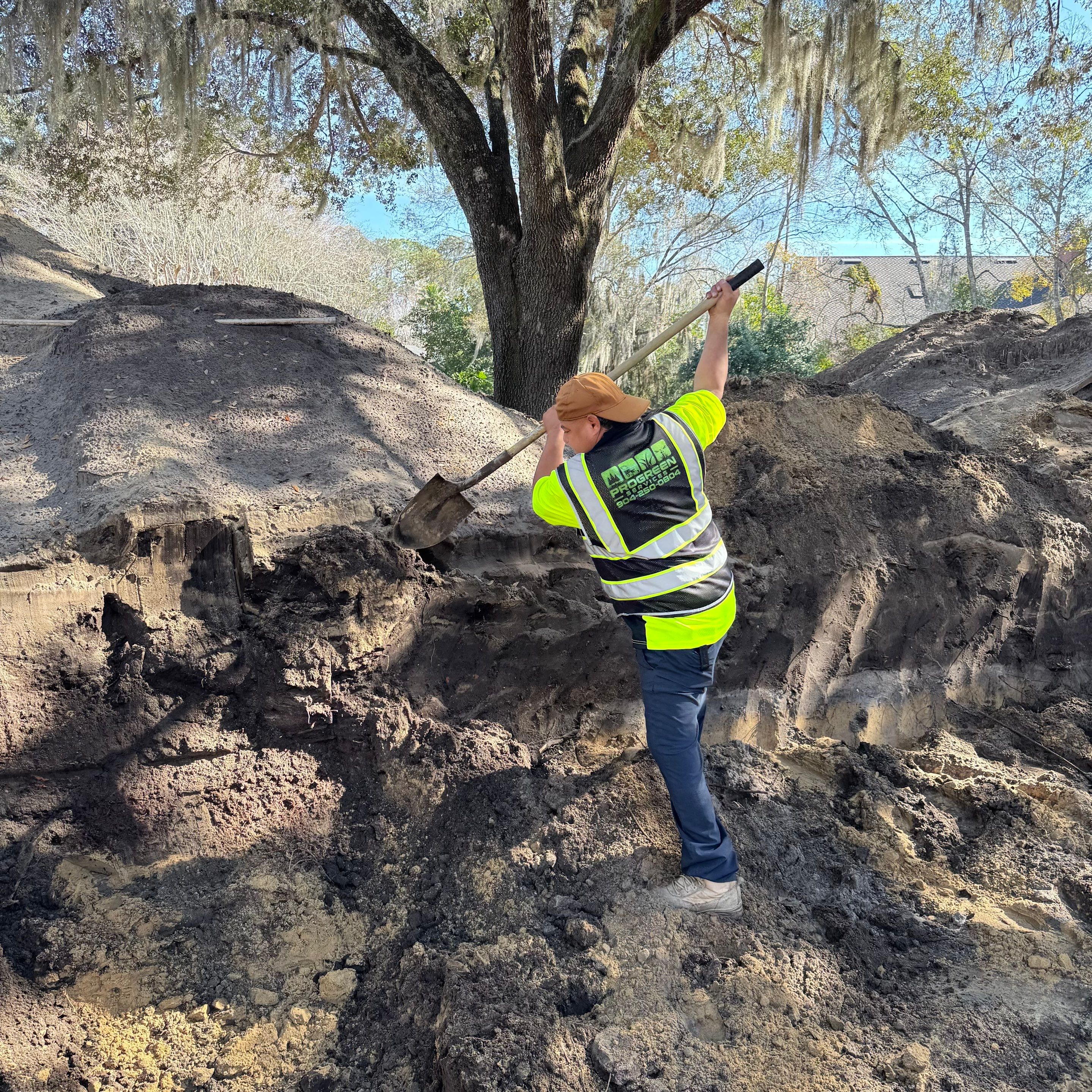 Volunteer Work | Deerwood Community Playground by ProGreen Services