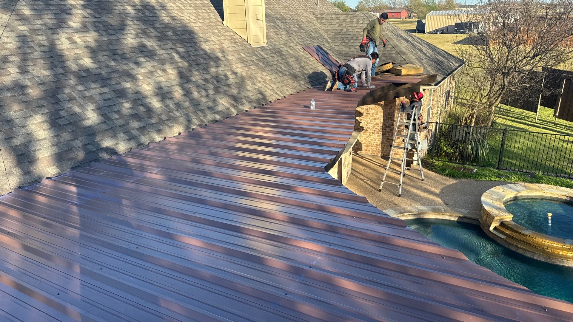 Project in St Paul by Rhino Roofing and General Contracting, LLC