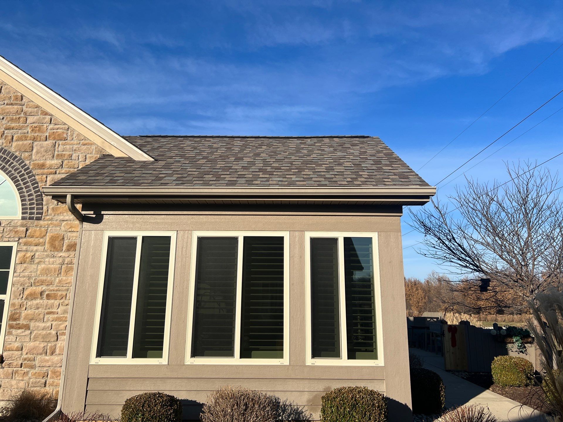 Installation of New Roof by H&F Exteriors