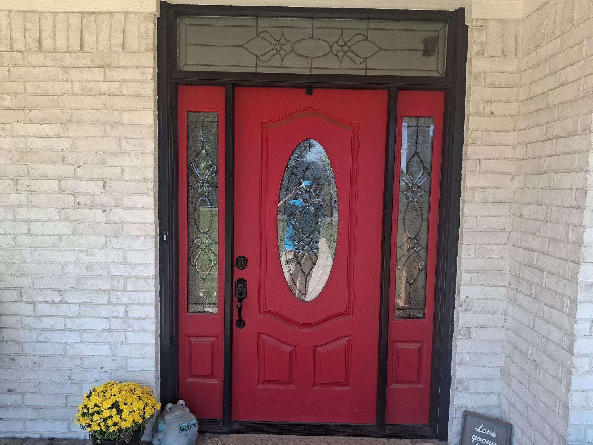 A Fresh Welcome Home! | Tyler TX Front Door Refresh Quality Coats Painting by Quality Coats Painting