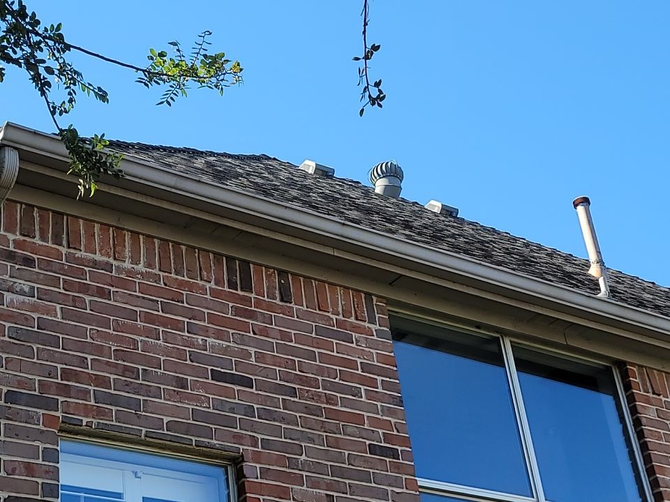 Insurance Claim Roof and Gutters using Owens Corning - Duration- Estate Gray -New Gutters - Exterior paint by Tex-Line Roofing