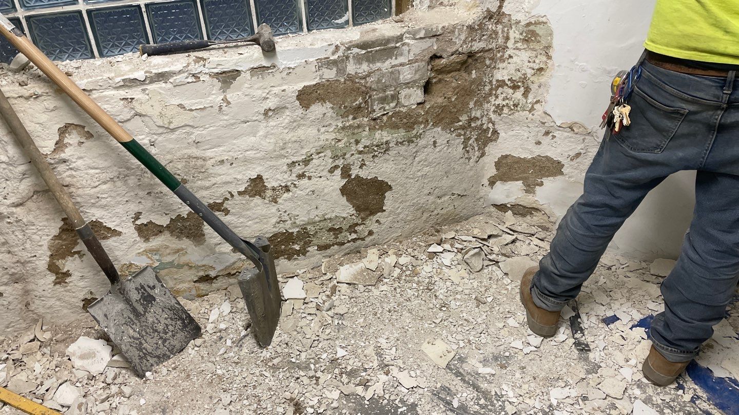 Foundation Restoration for Christian by Waterproofing Northeast