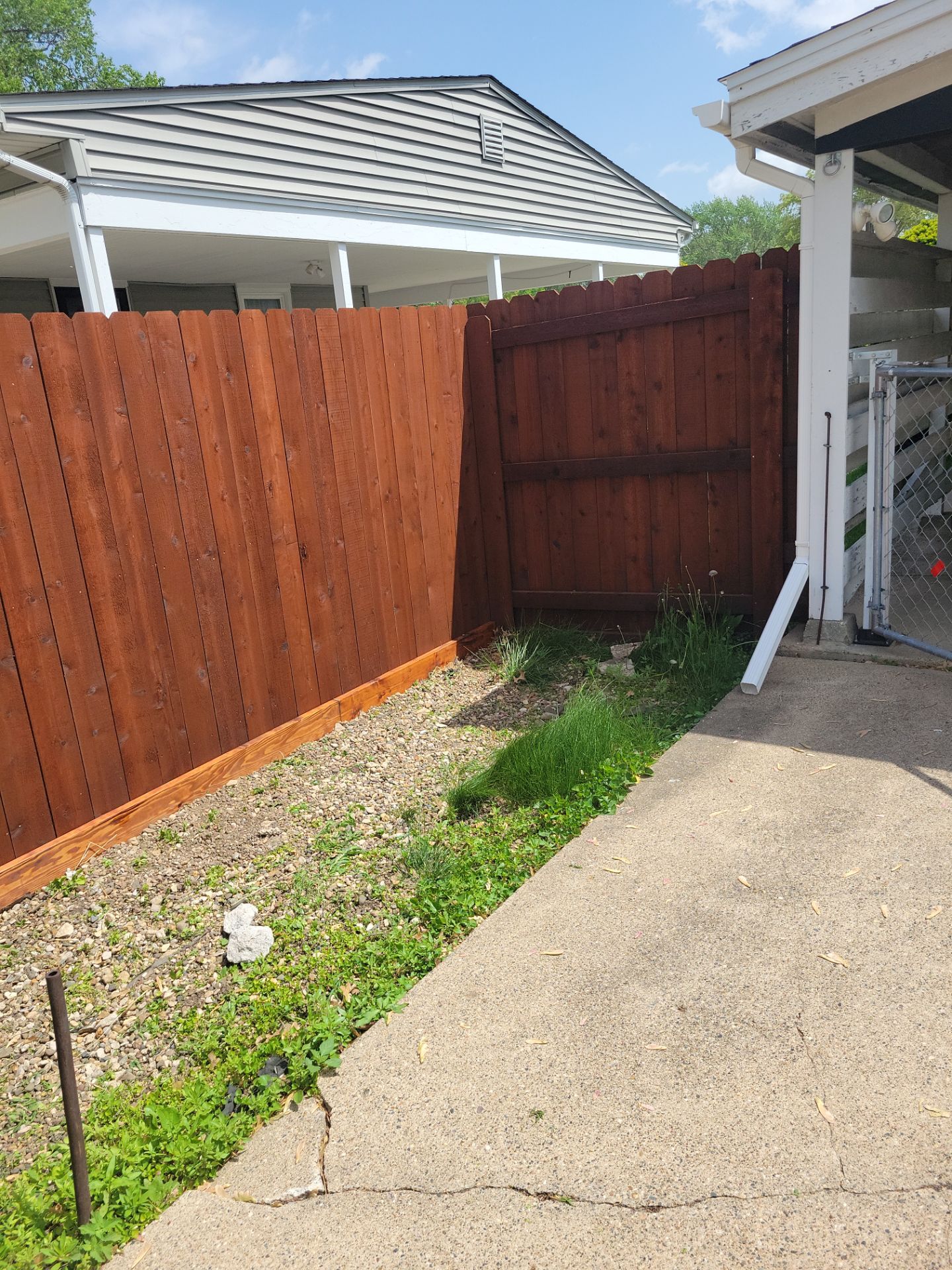 Project in Cedar Falls by Perfect Picket Fence and Stain