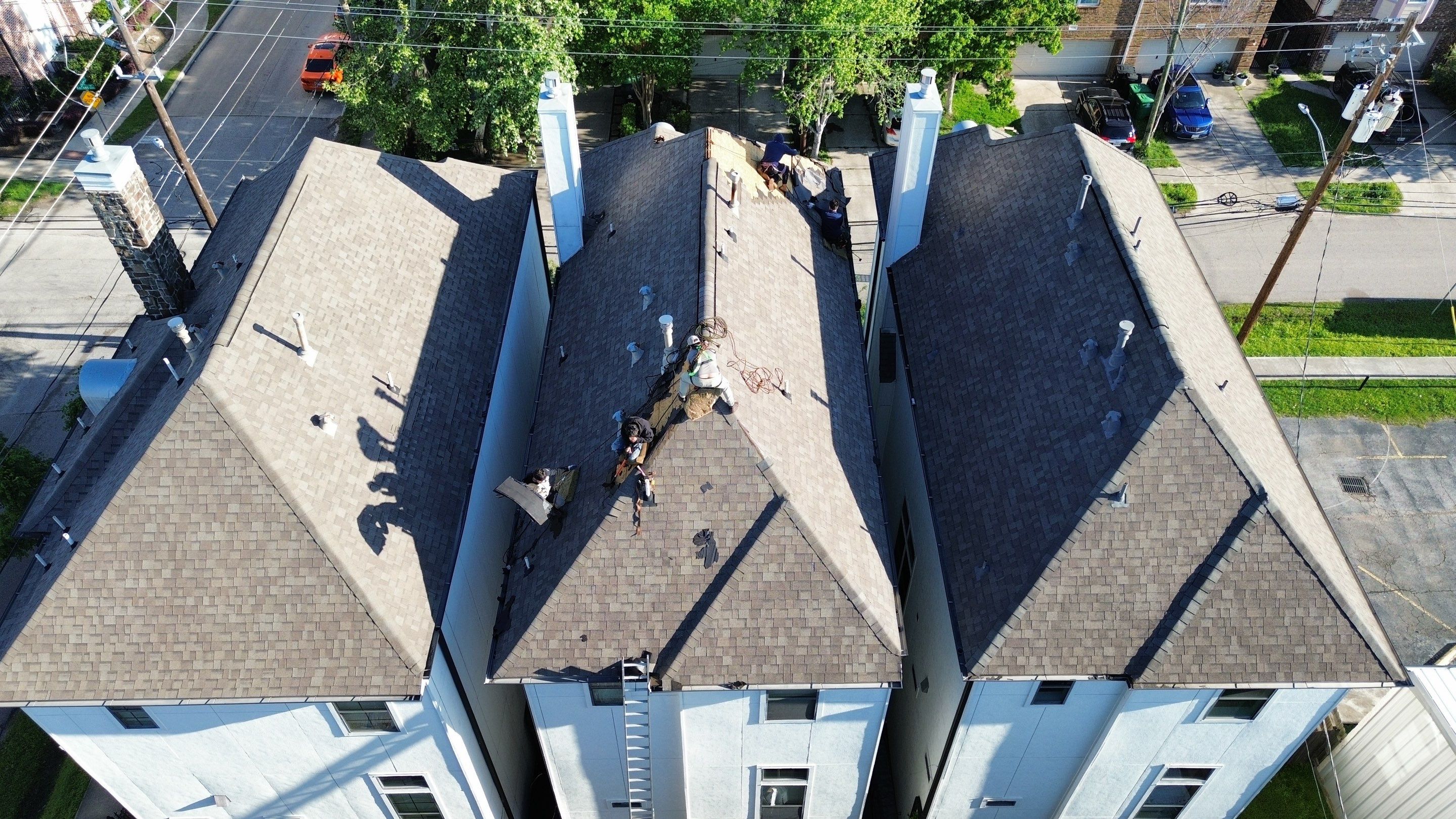 Roof Replacement using IKO Nordic in the Heights! by Core Four Roofing