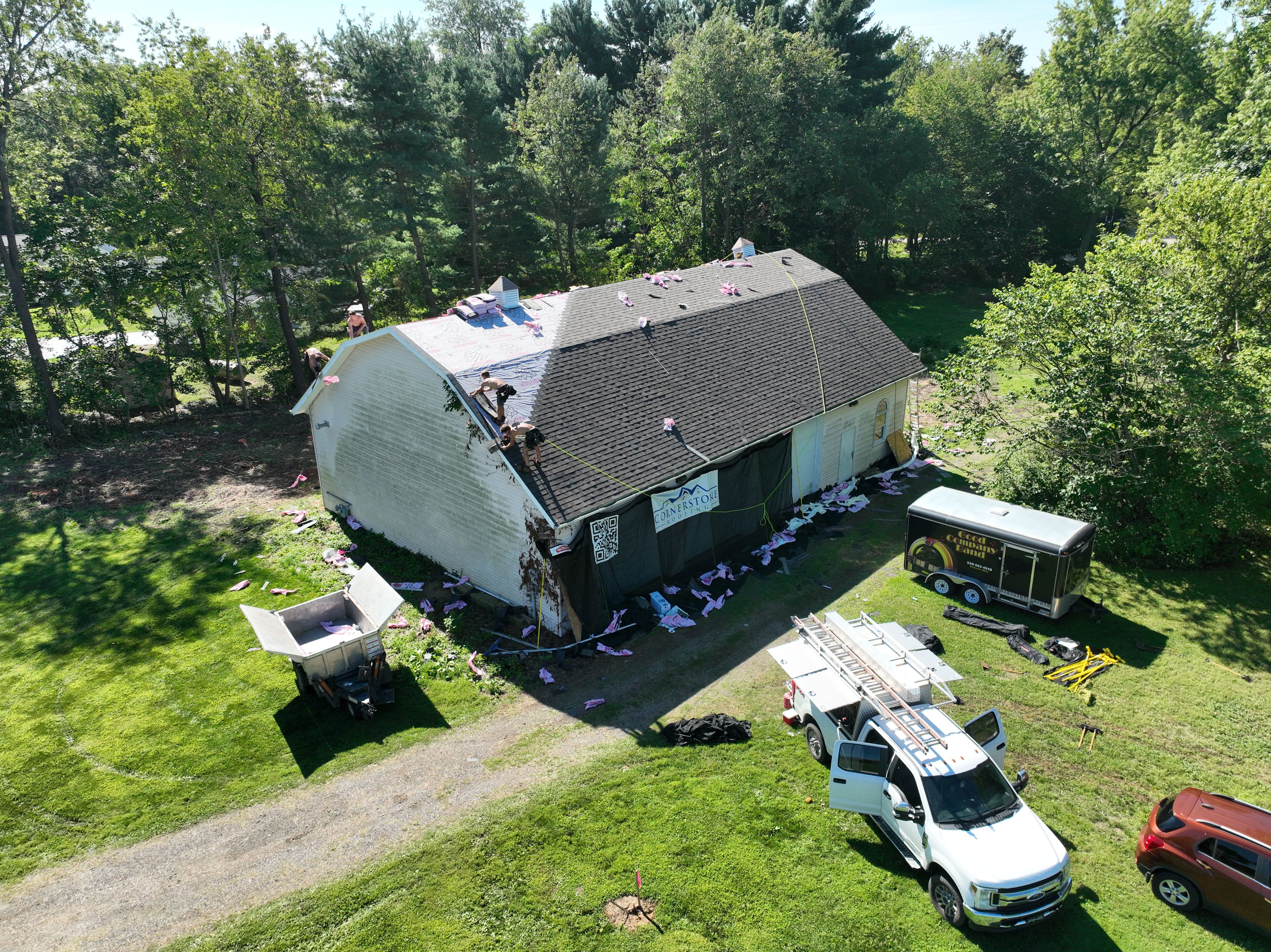 The Complete Wooster Package: Teak & Sandstone Overhaul by Cornerstone Roofing And Siding