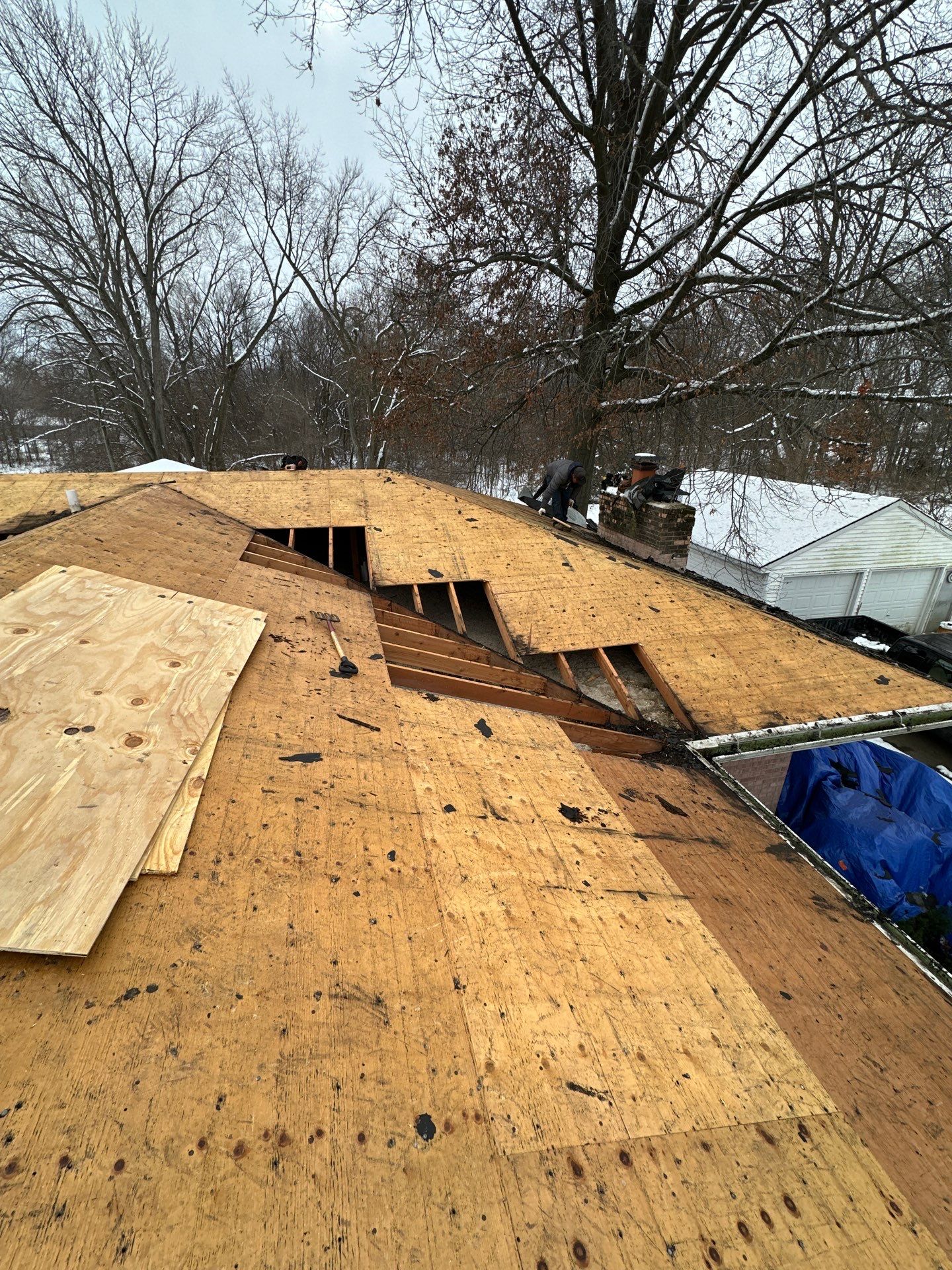 Residential Roofing Installation using Malarkey Roofing by Perfect Exteriors Inc. 