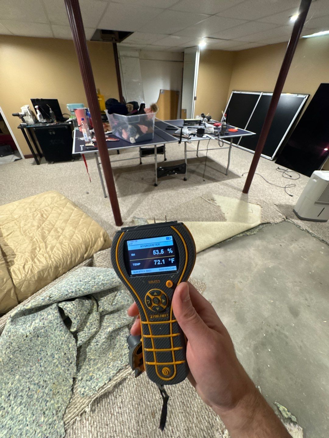 Project in West Bloomfield by EzDry Water Mitigation & Property Restoration