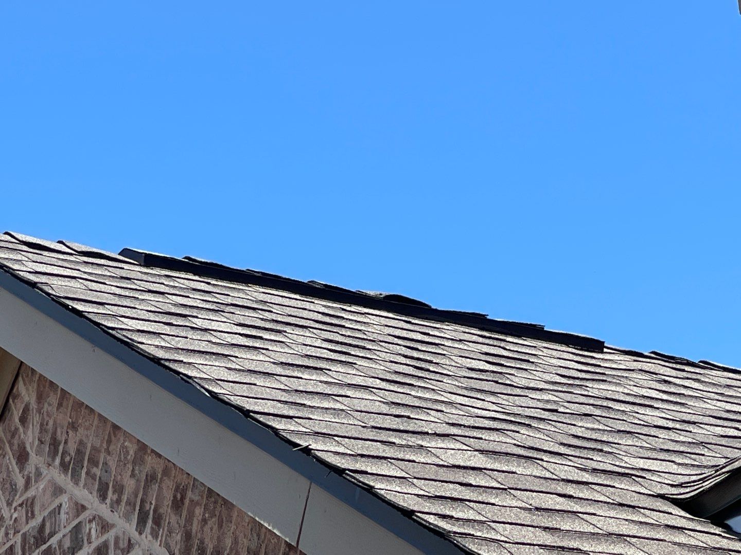 Major Hail Storm Full Roof and Gutter Replacement by First United Roofing & Construction