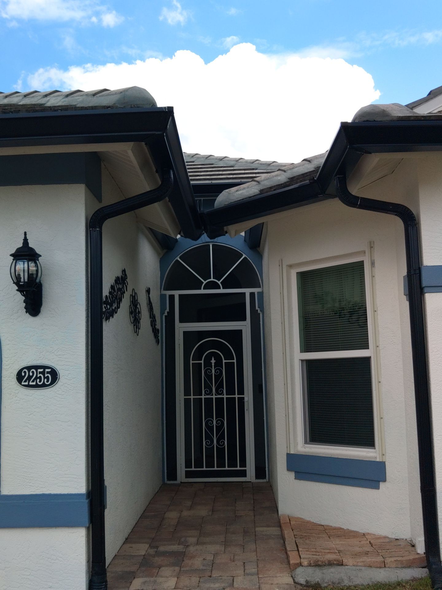 Black Seamless Gutters  by Gutter Professors