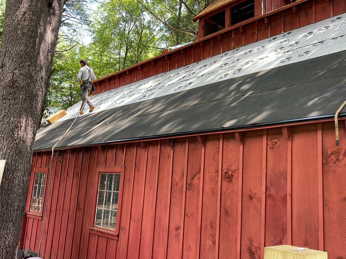 Residential Roofing Installation using GAF Timberline HDZ by Sensible Home Solutions