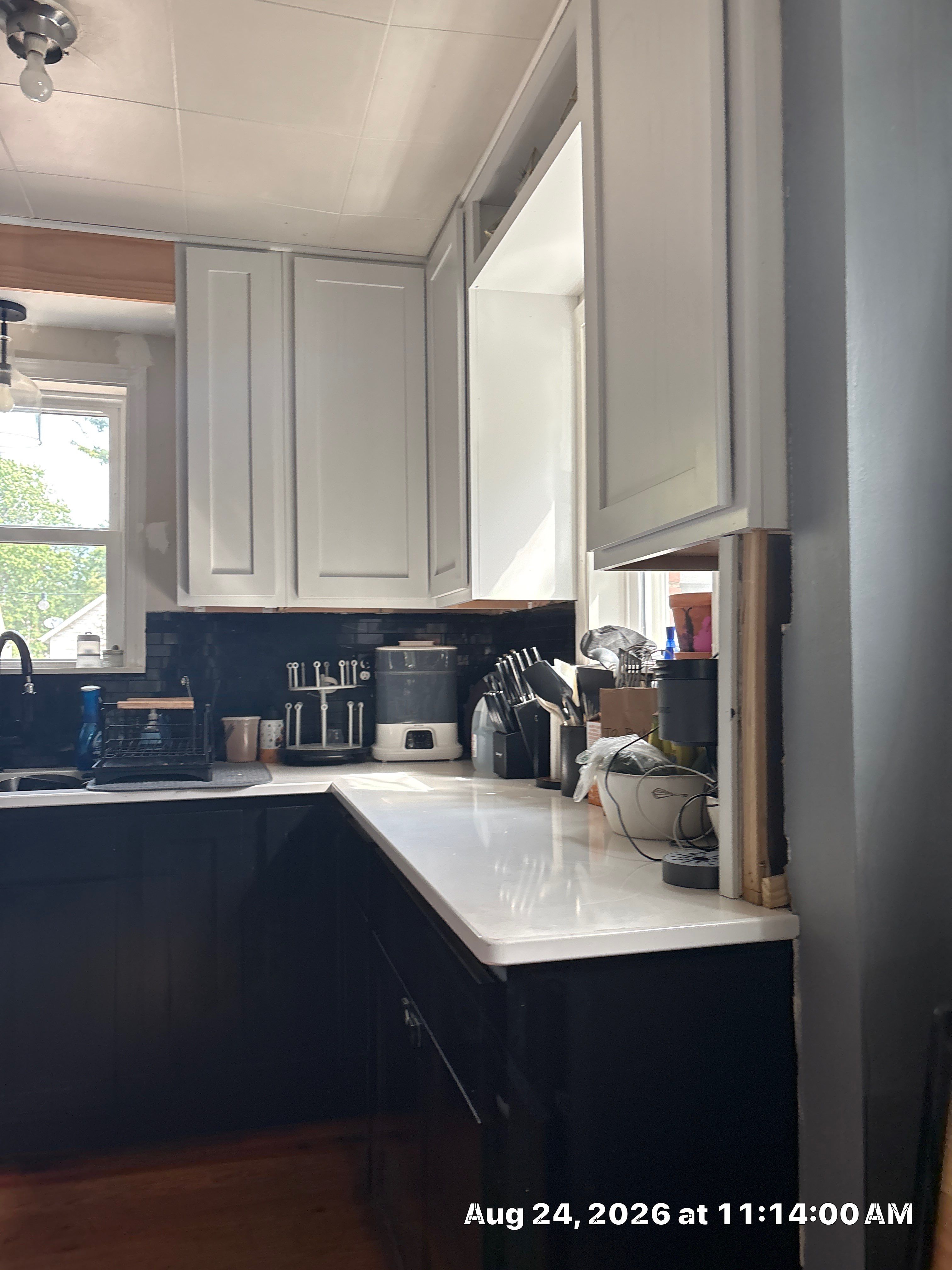 Modern Kitchen Renovation with Two-Tone Cabinetry in Lincoln by CompanyCam Sales Demo