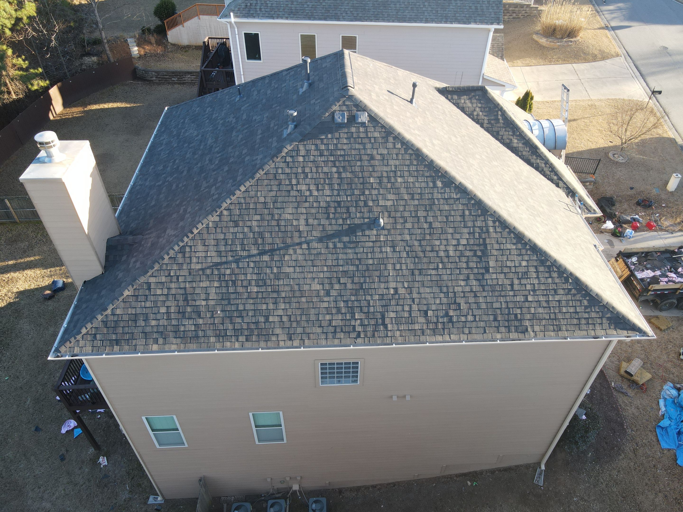 Residential Roofing Installation using Owens Corning by Inspector Roofing and Restoration