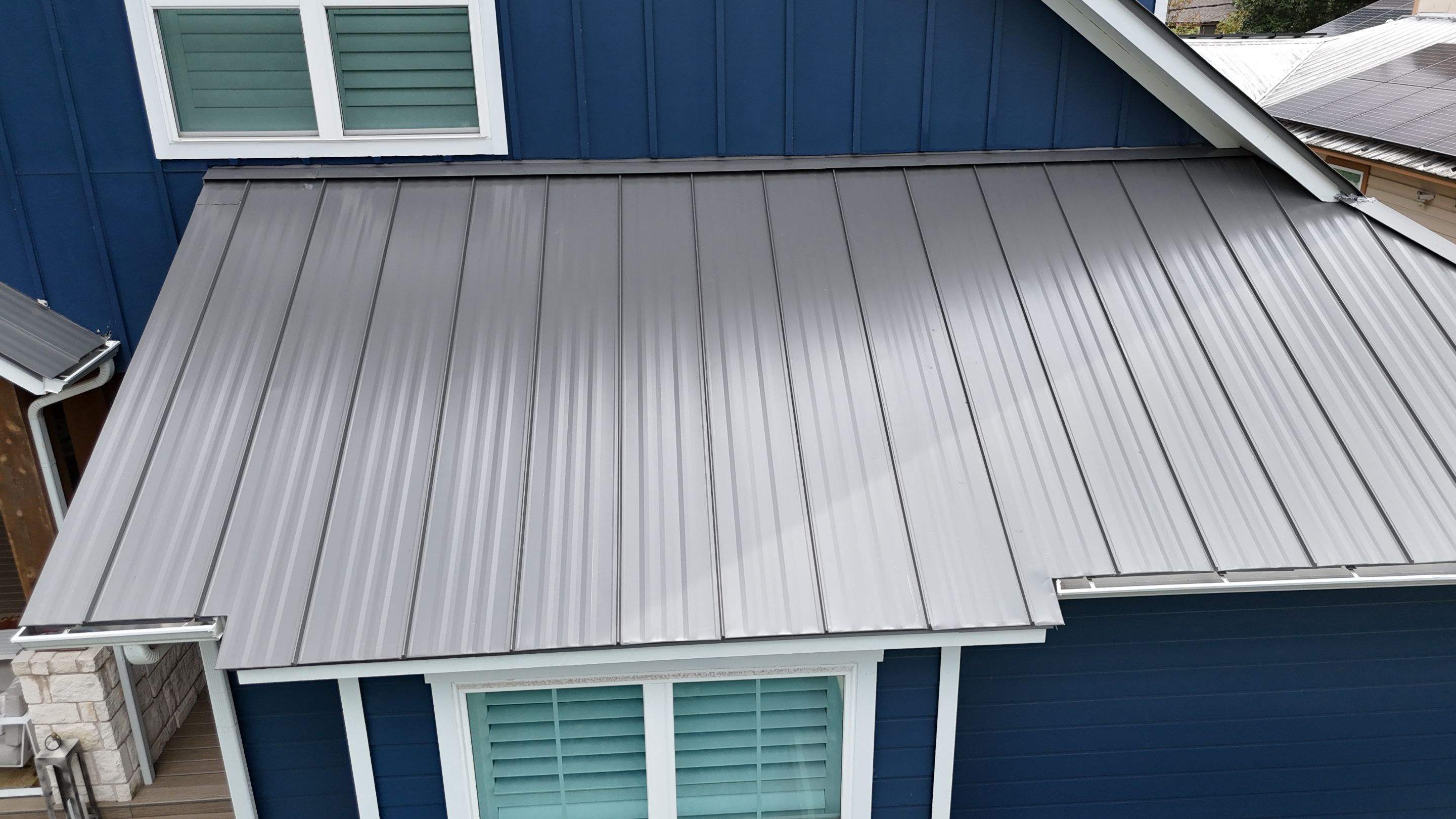 Charcoal Grey - L&A Metals LLC Type FF100, Hidden fastener/Standing Seam by RoofsOnly.com