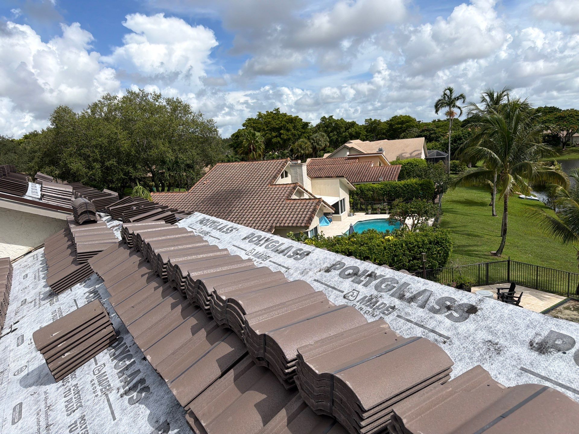 Residential Roofing Installation using Crown by BLUES BROTHERS ROOFING