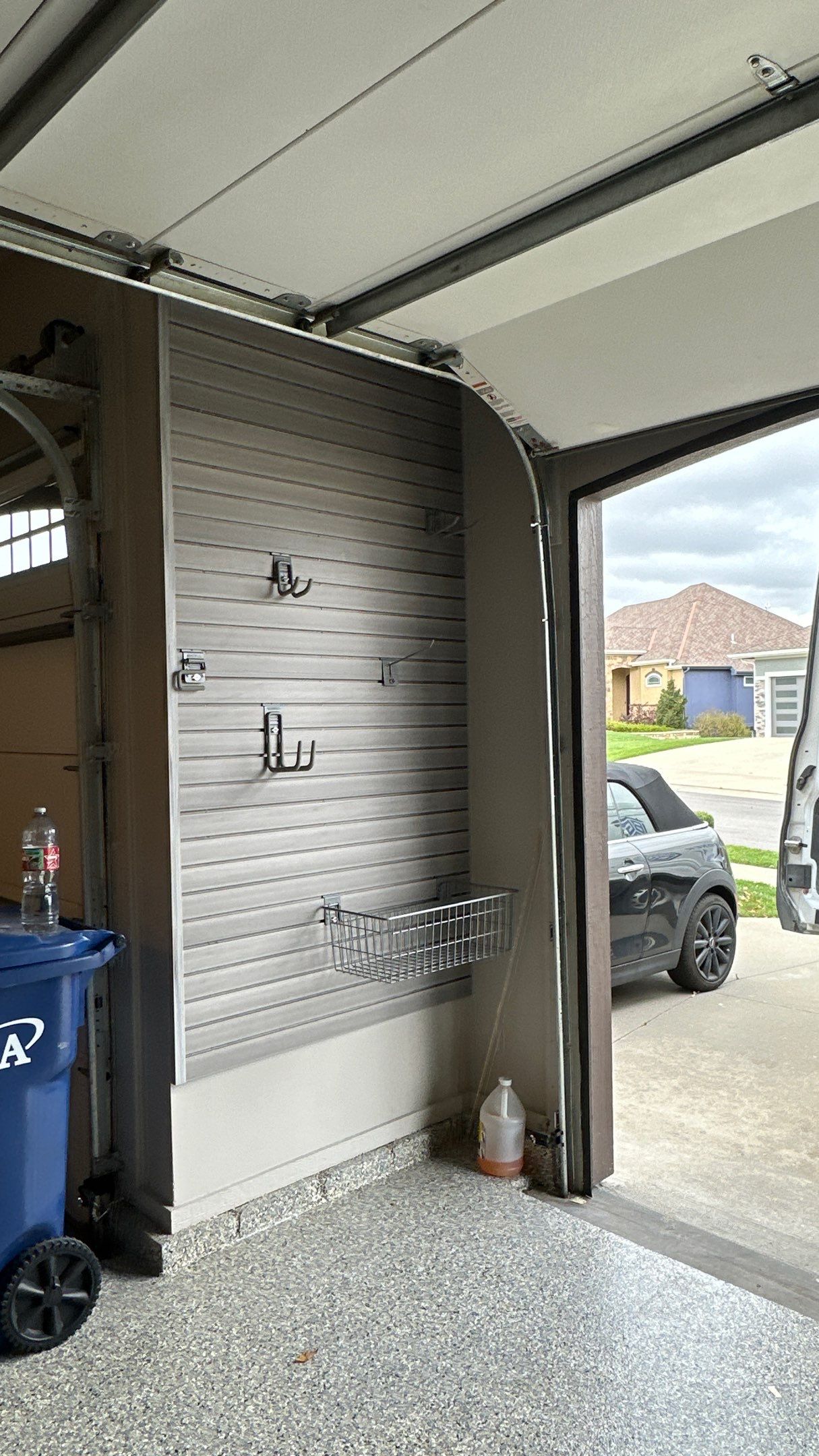 Erica G added cabinets that make all the difference by Banner Garage
