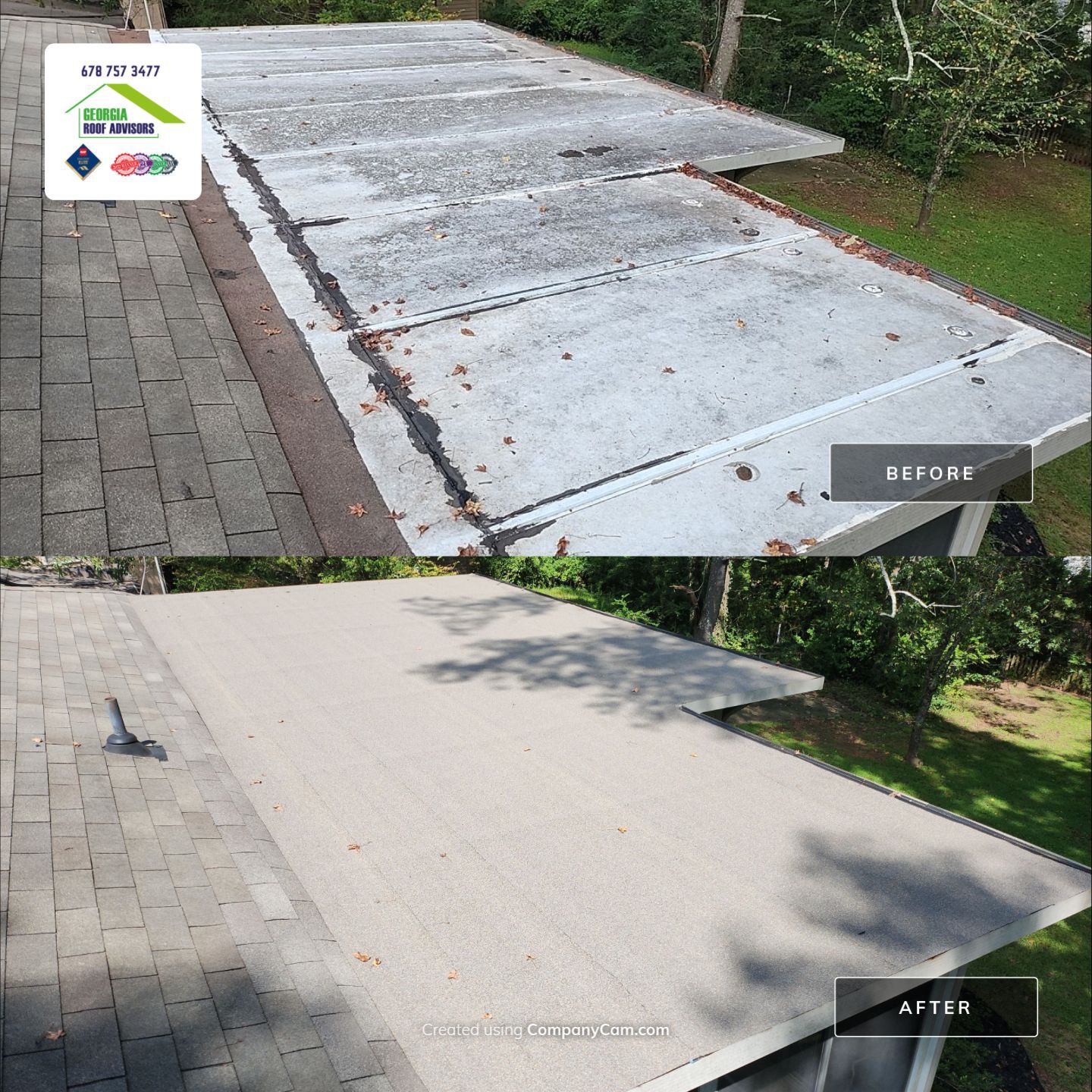 Roll Roofing Excellence by Georgia Roof Advisors