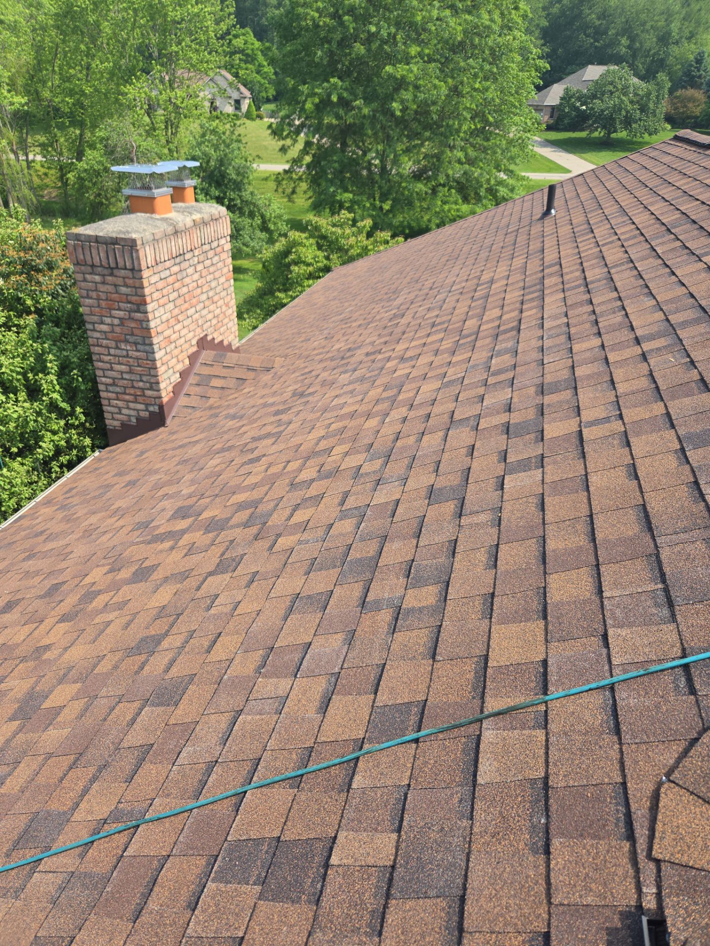 Rob S: Atlas Pinnacle, Color, Burnt Hickory, Drip Edge, Color, Royal Brown by Eagle Eye Roofing