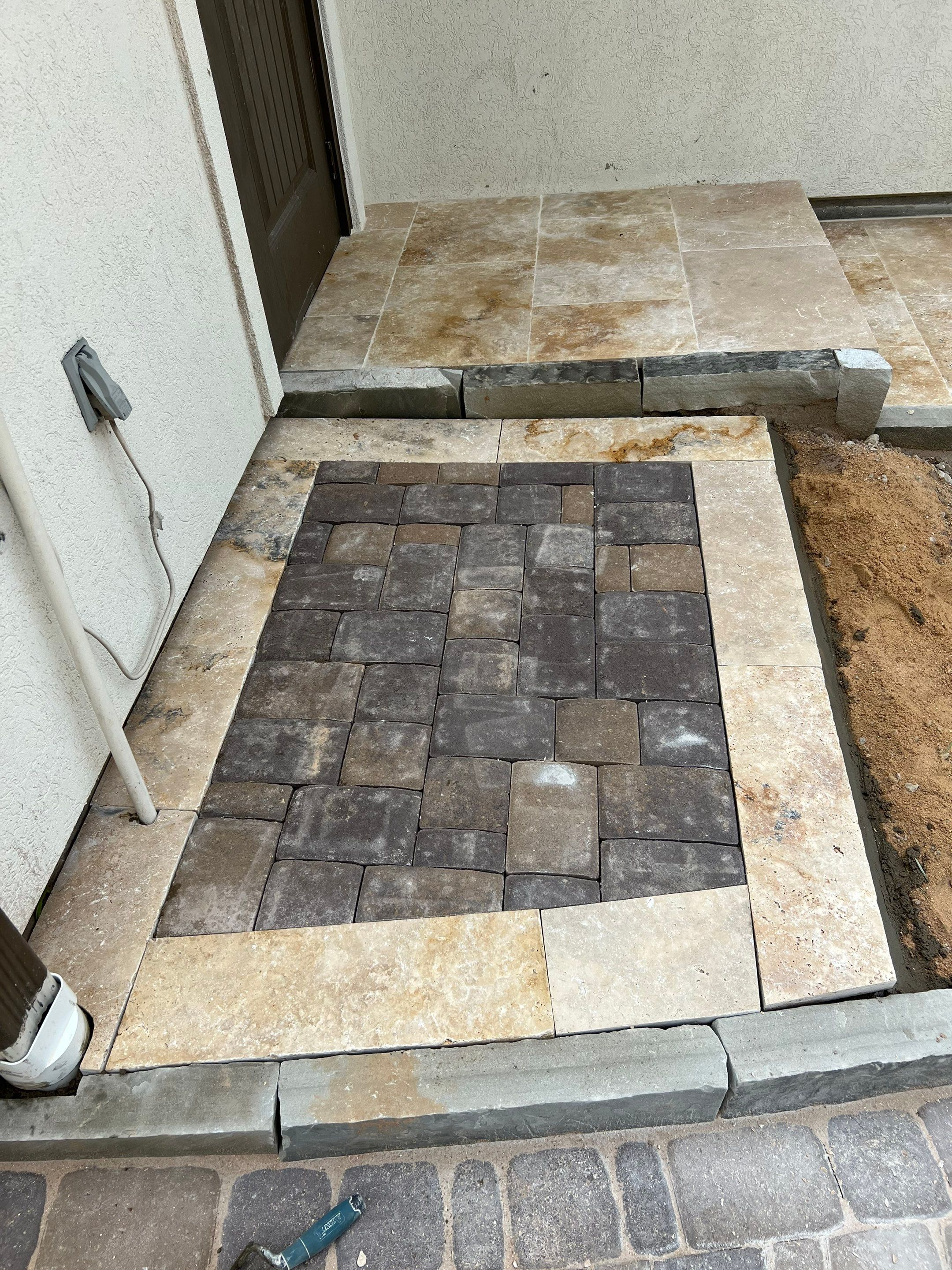 🏡 Duane’s Complete Retainer Wall & Hardscape Walkway by Texas Urban Elements