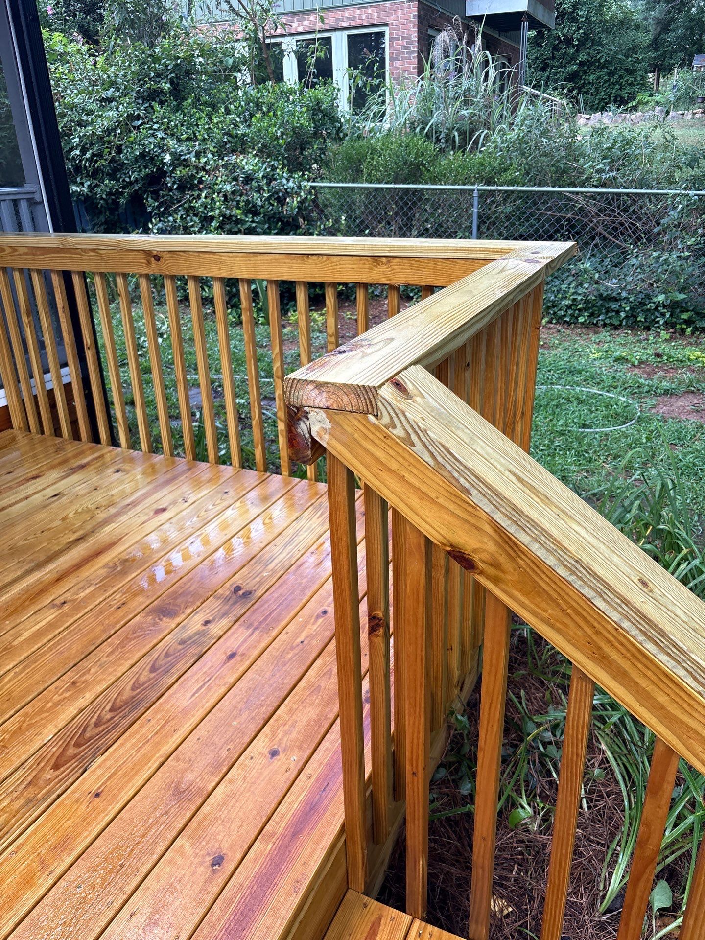 Wood Deck and Trim using Wood Sealant by DuraSeal