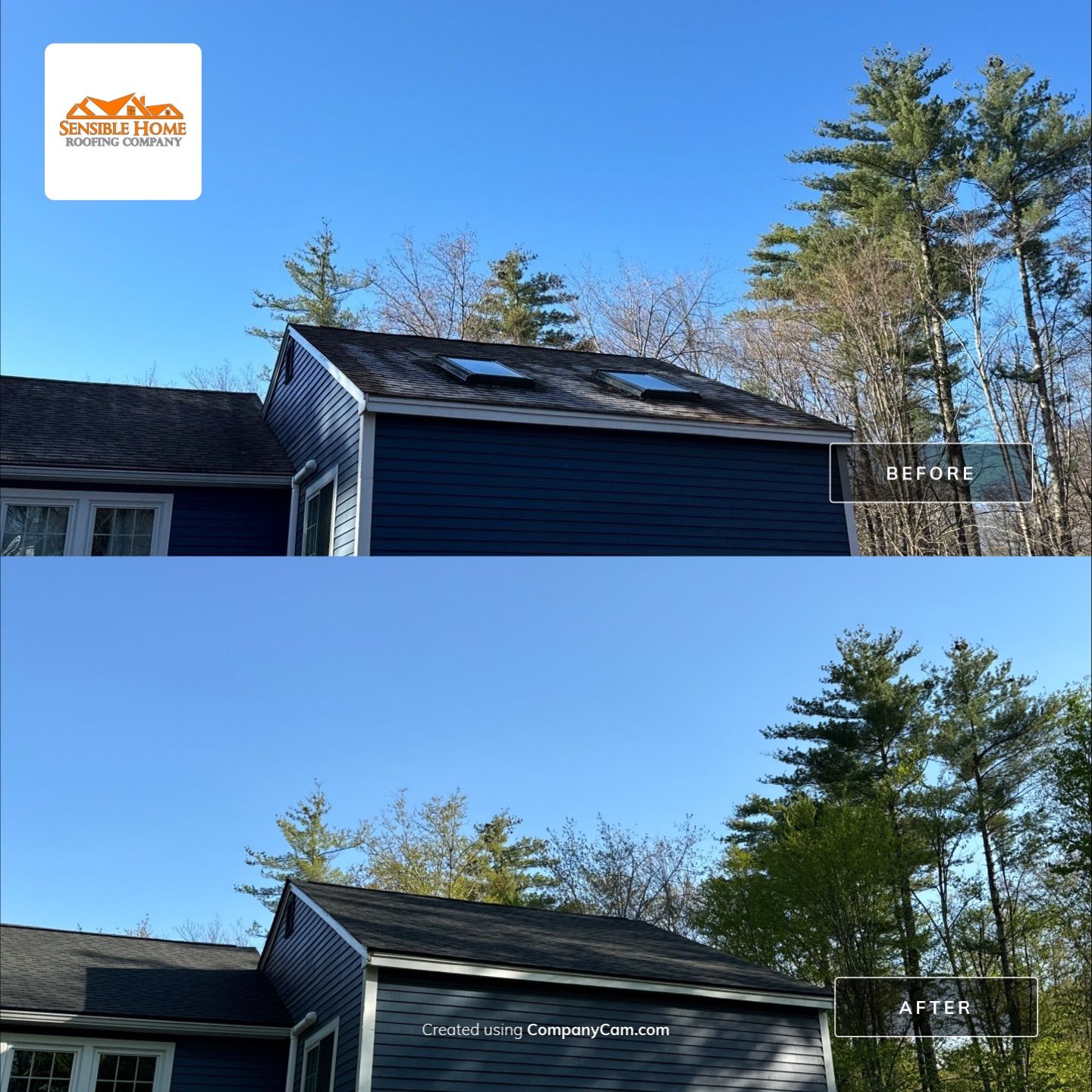 Full Roof Replacement with New Plywood & GAF System by Sensible Home Solutions