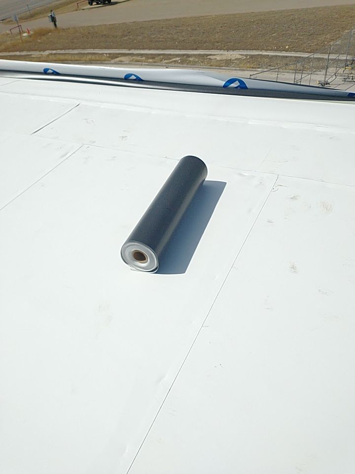 Bio-Life Commercial Roof Replacement using IB Systems PVC by Roof Experts