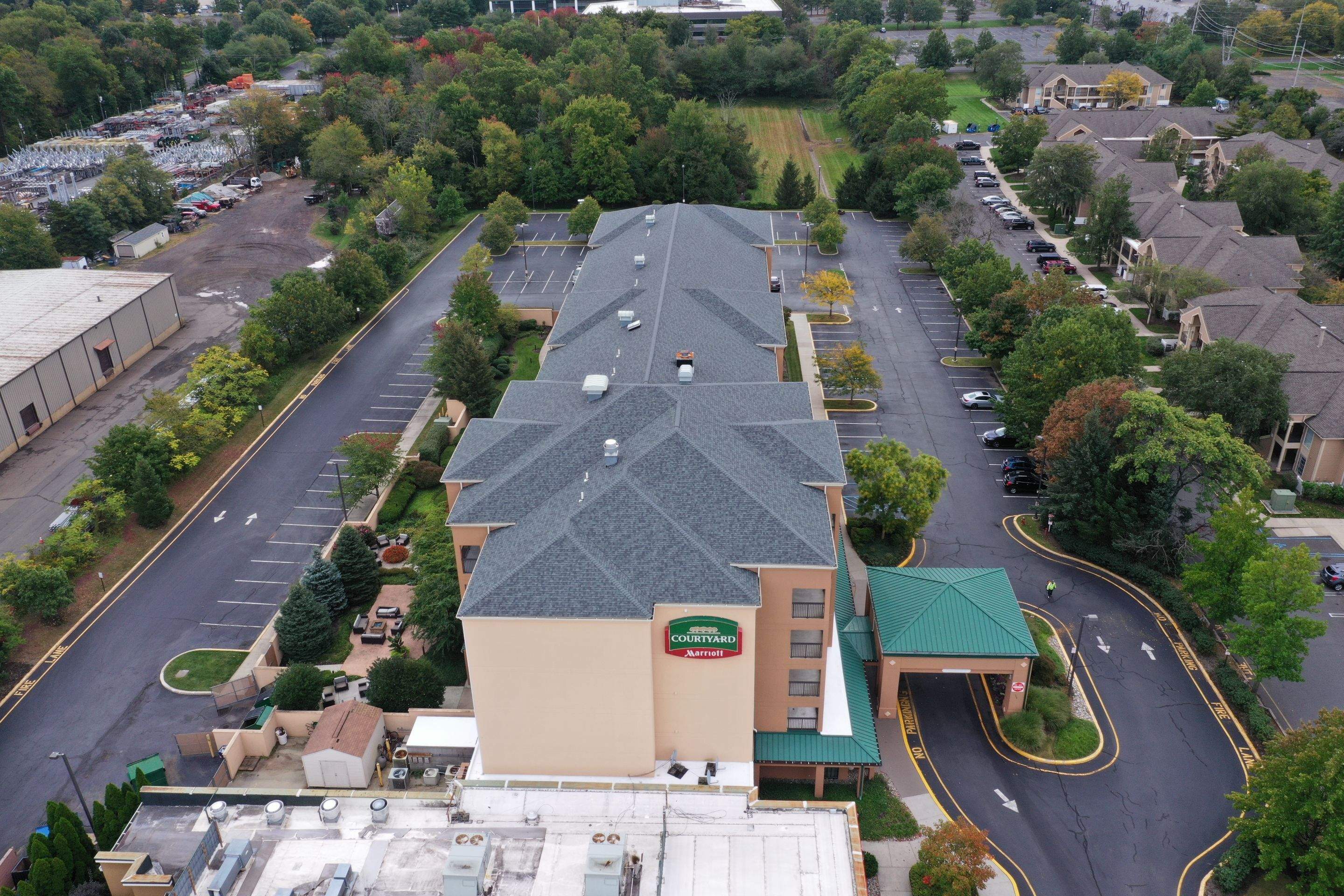 Commercial Roofing Installation using Owens Corning Duration by All Site Roofing