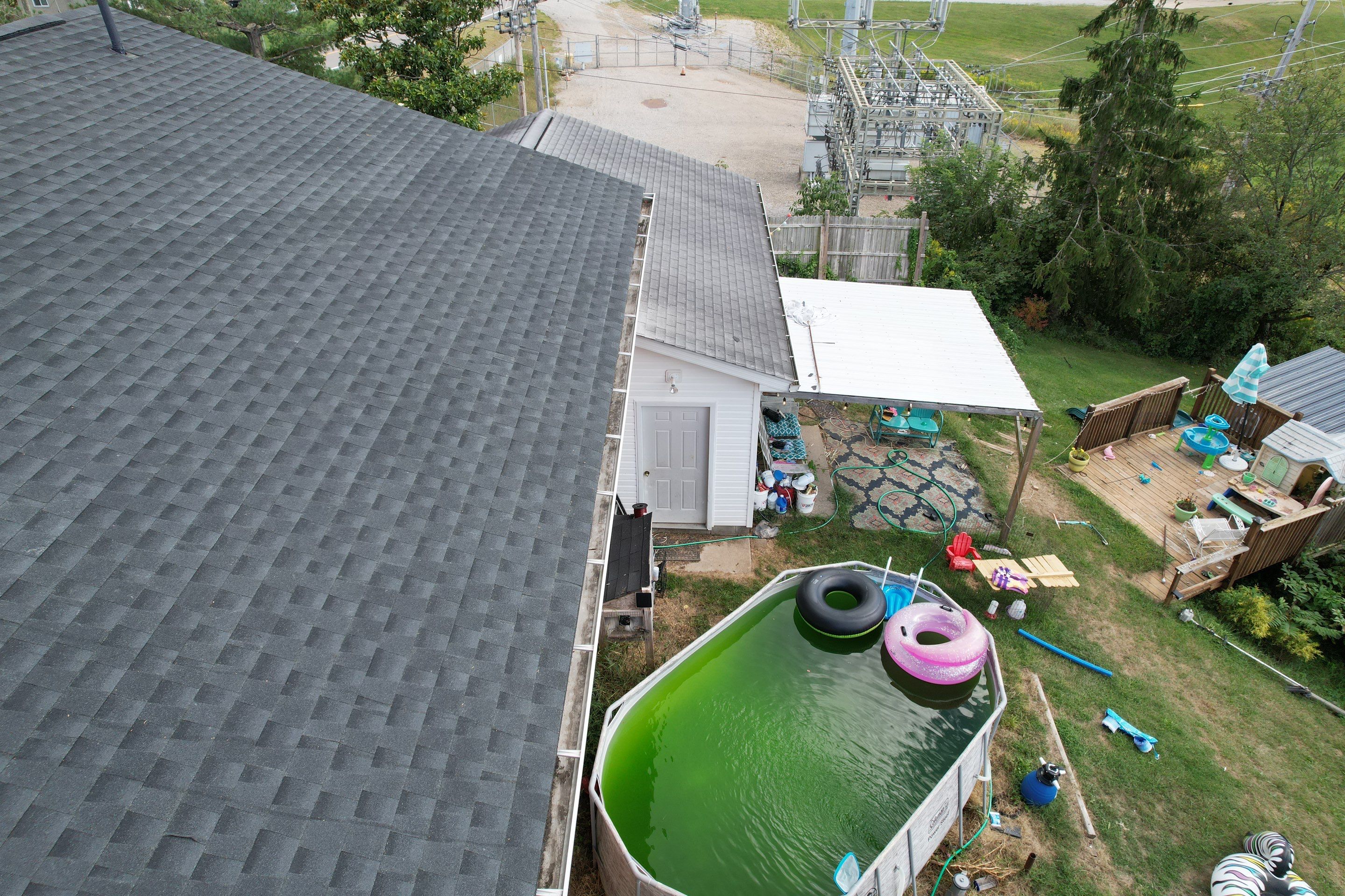 Residential Roofing Installation using GAF Timberline HDZ by Rainstoppers Roofing