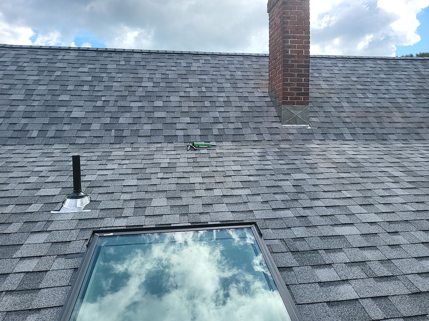 Residential Roofing Installation using Owens Corning TruDefinition Sierra Gray by A Plus Exterior