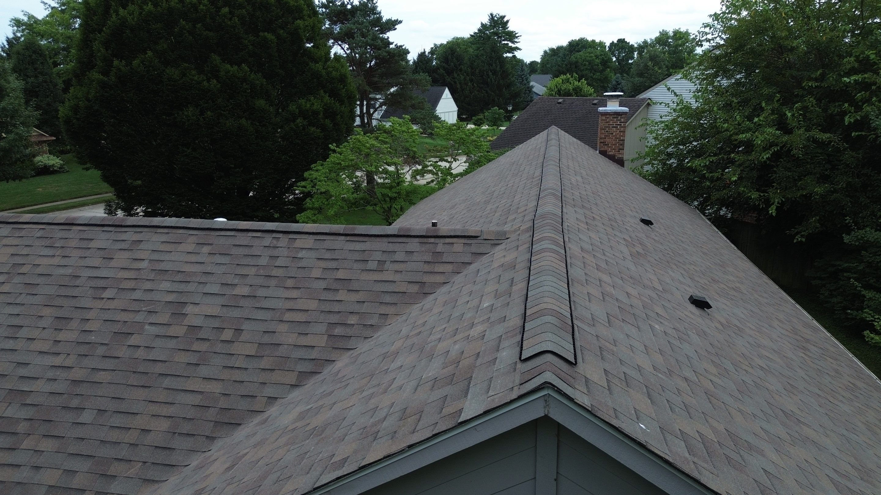 Project in Carmel by Moss Roofing
