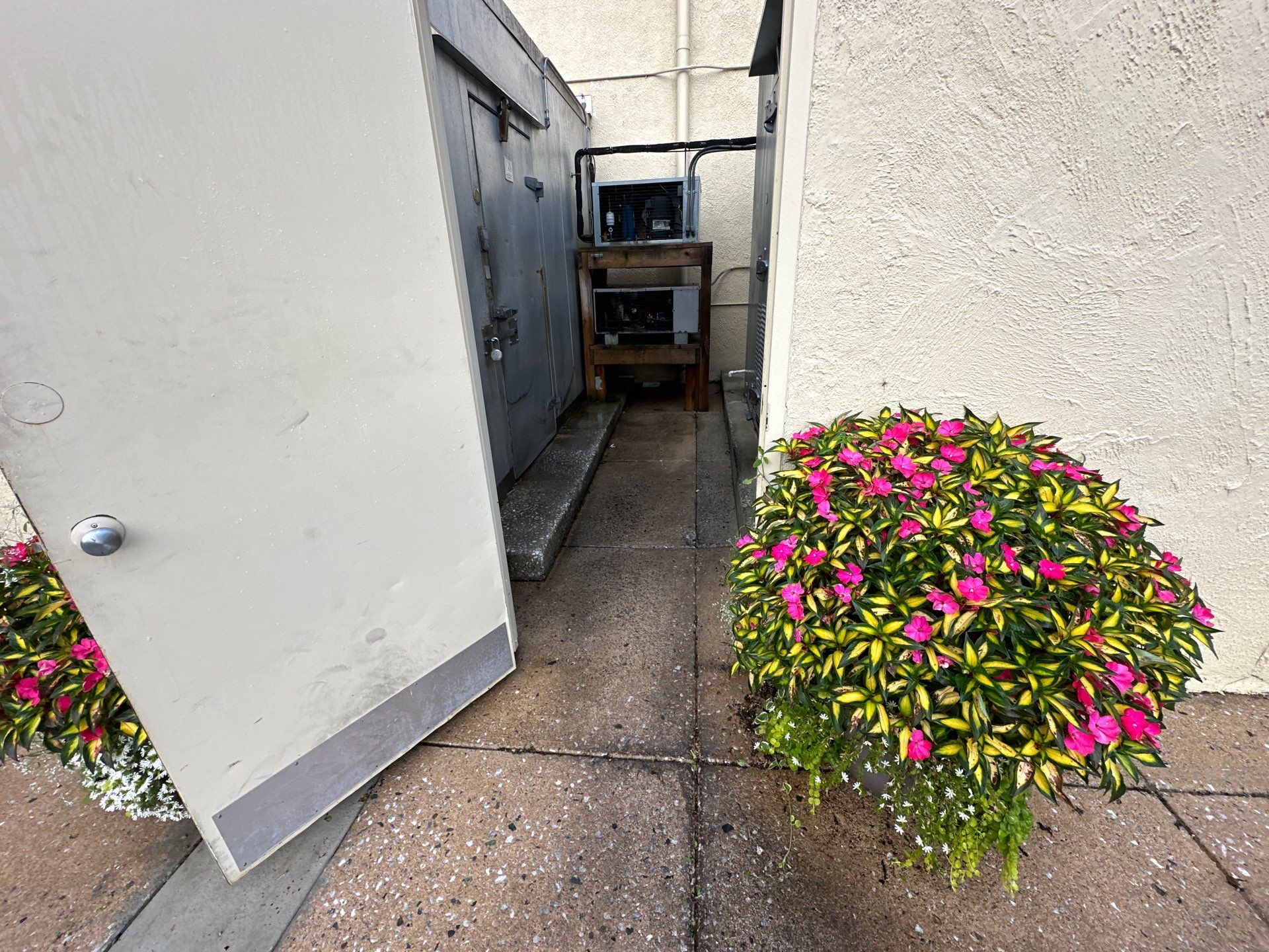 Commercial Exterior Cleaning and Concrete Washing for Sykesville Restaurant by Baltimore Pressure Washers Inc.